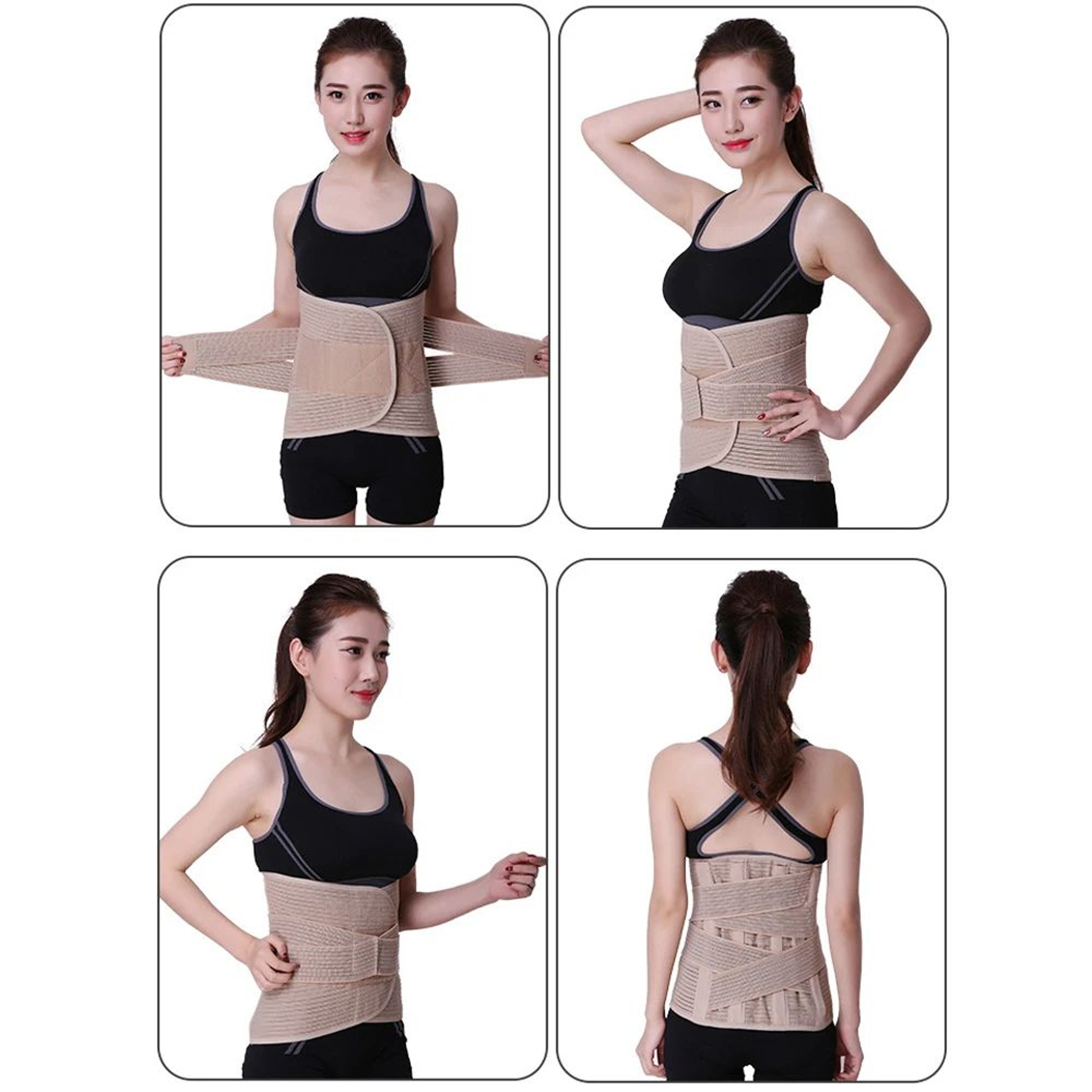 Adjustable Lumbar Back Support Belt For Waist Support 6