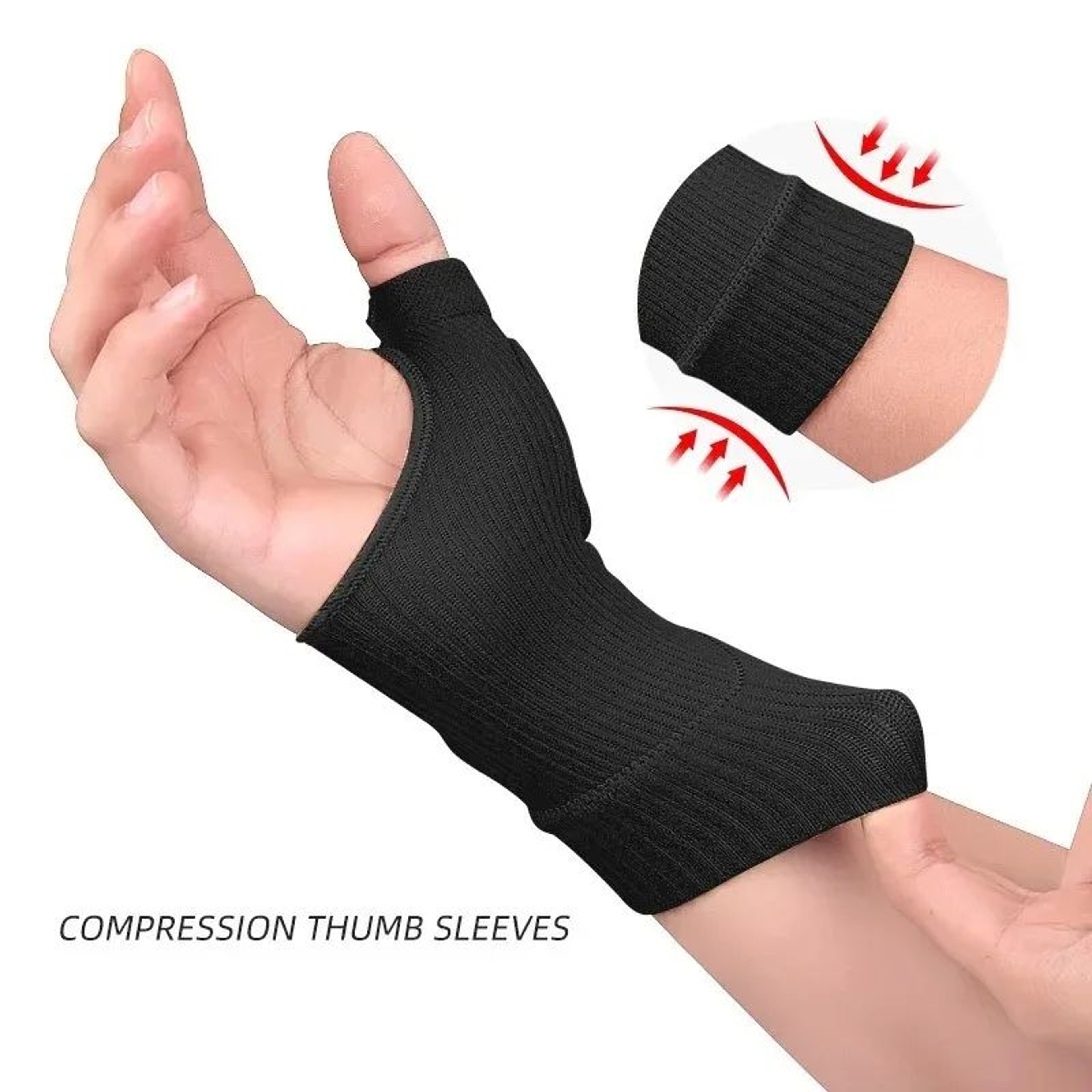 Wrist Thumb Compression Brace With Gel Support Pad 3