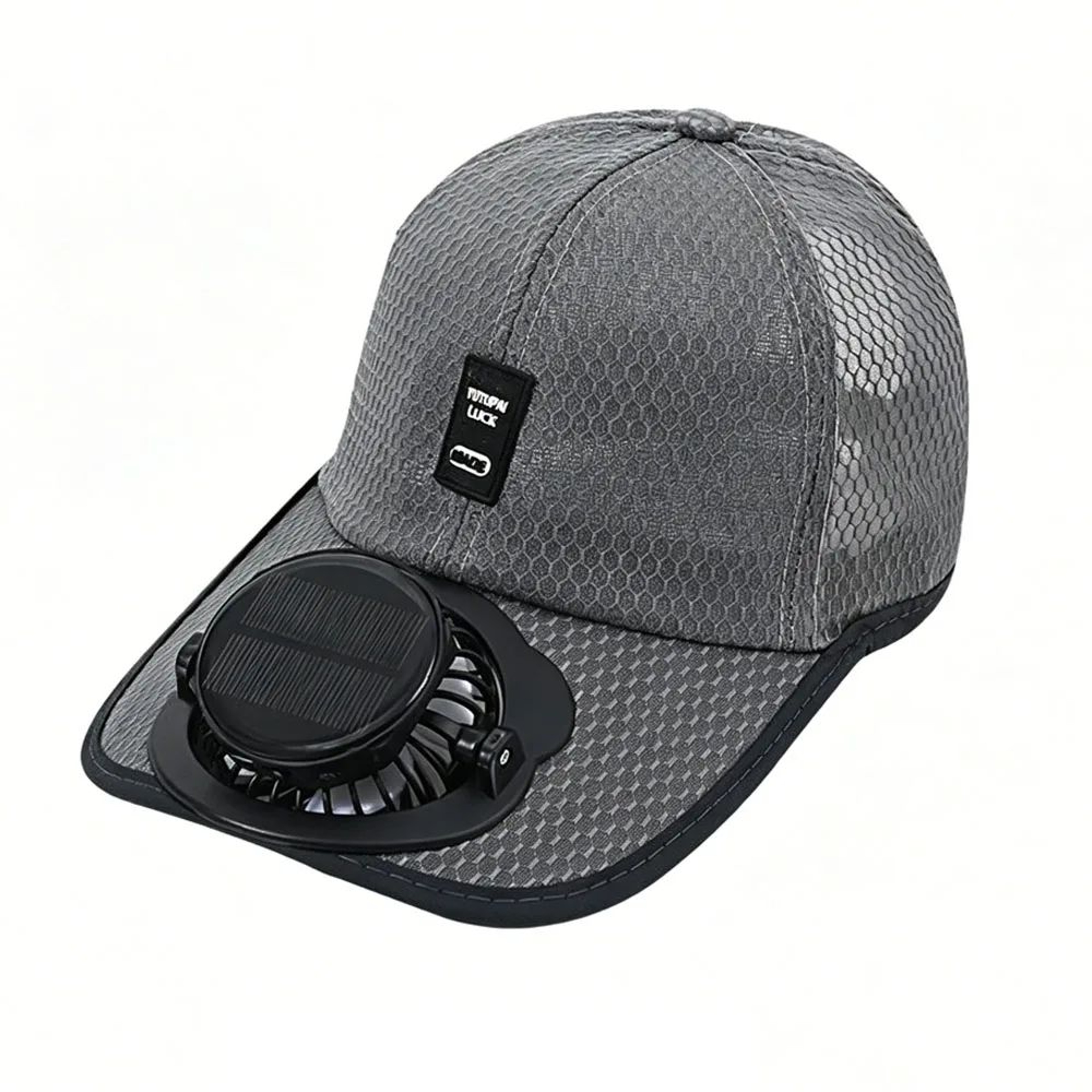 Solar Fan Sun Hat With USB Rechargeable Cooling Fan 12