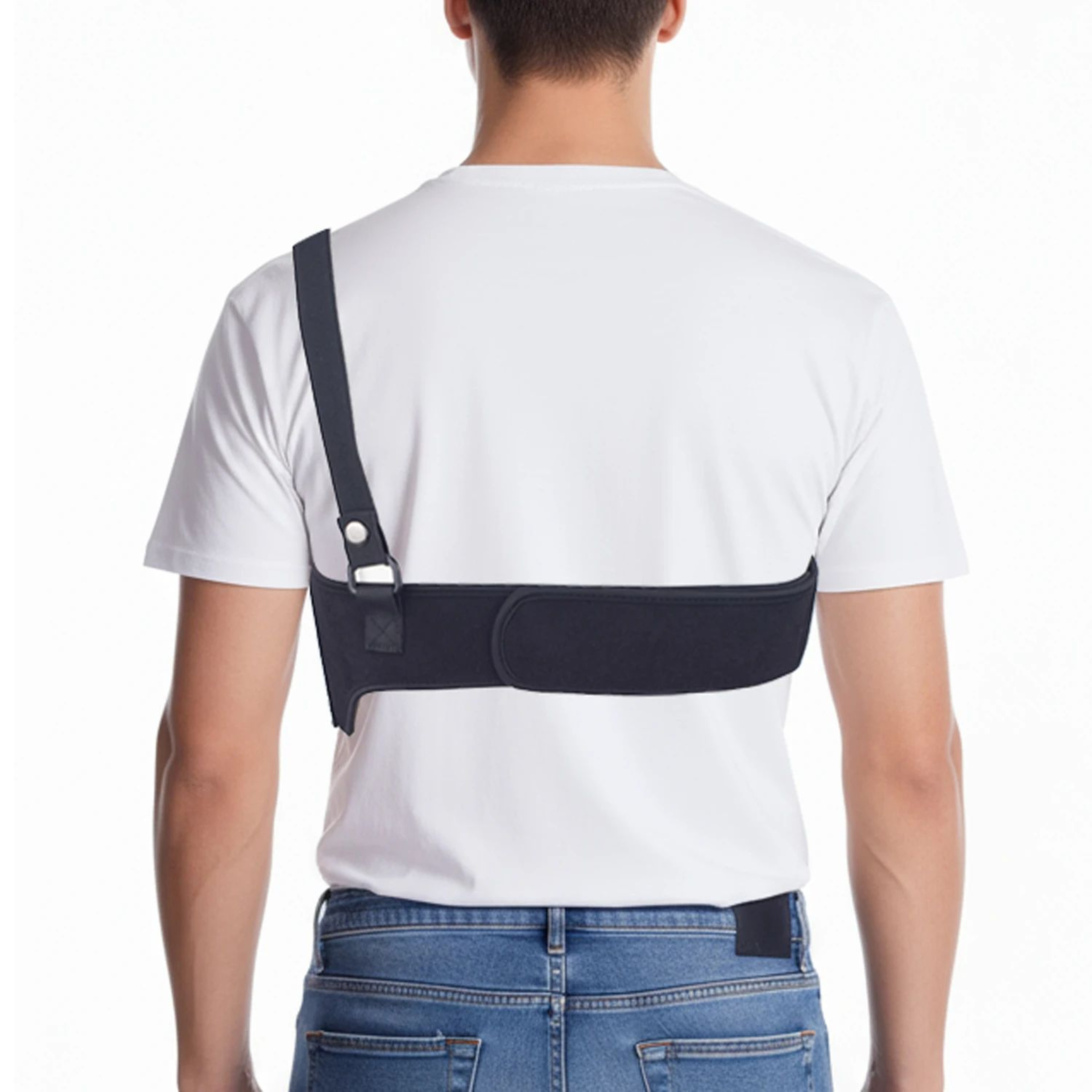 Tactical Underarm Utility Pouch Adjustable Shoulder Harness 1