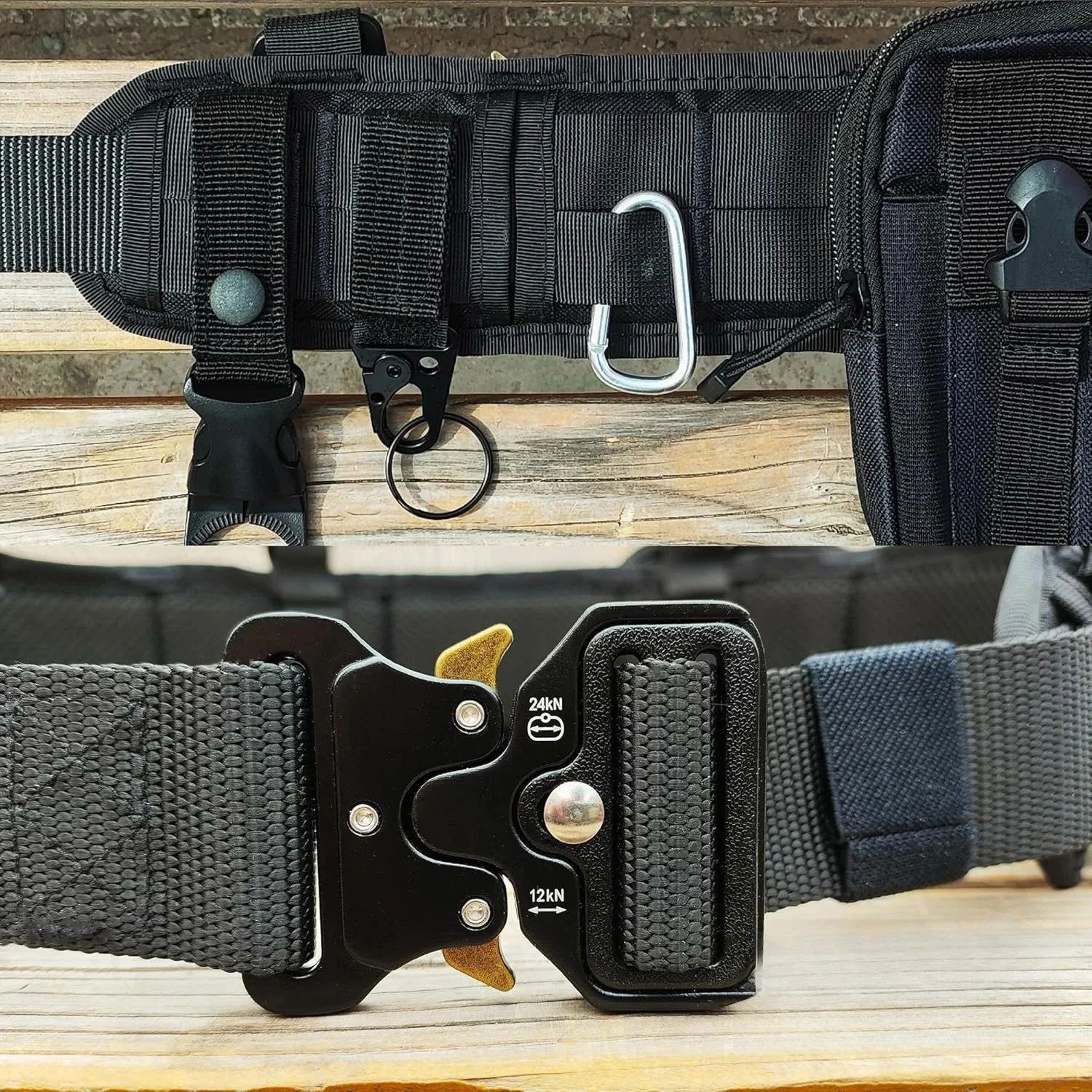 Adjustable Padded Utility Waist Belt For Outdoor Activities 1