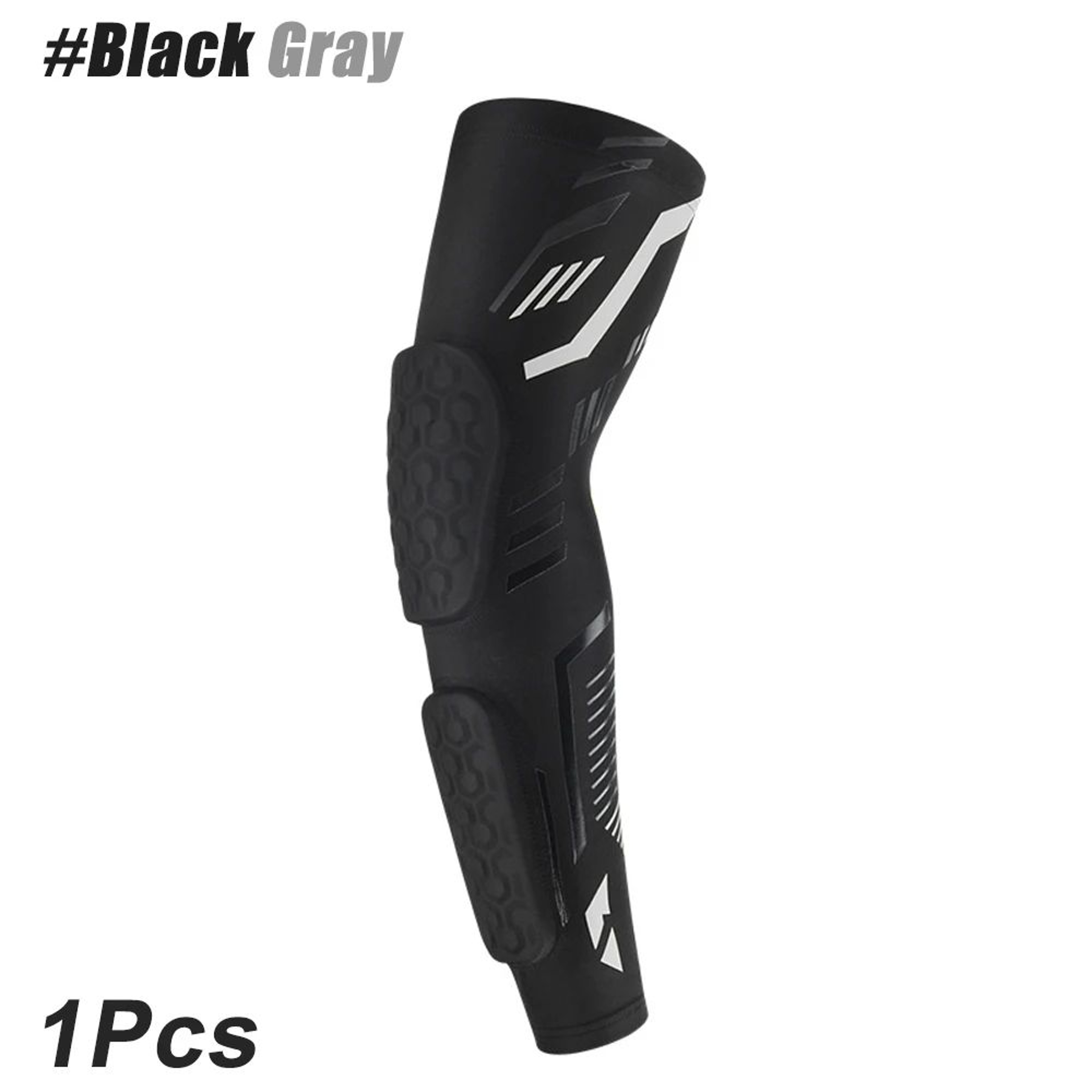 Sports Padded Compression Arm Sleeve With Elbow Protection 9
