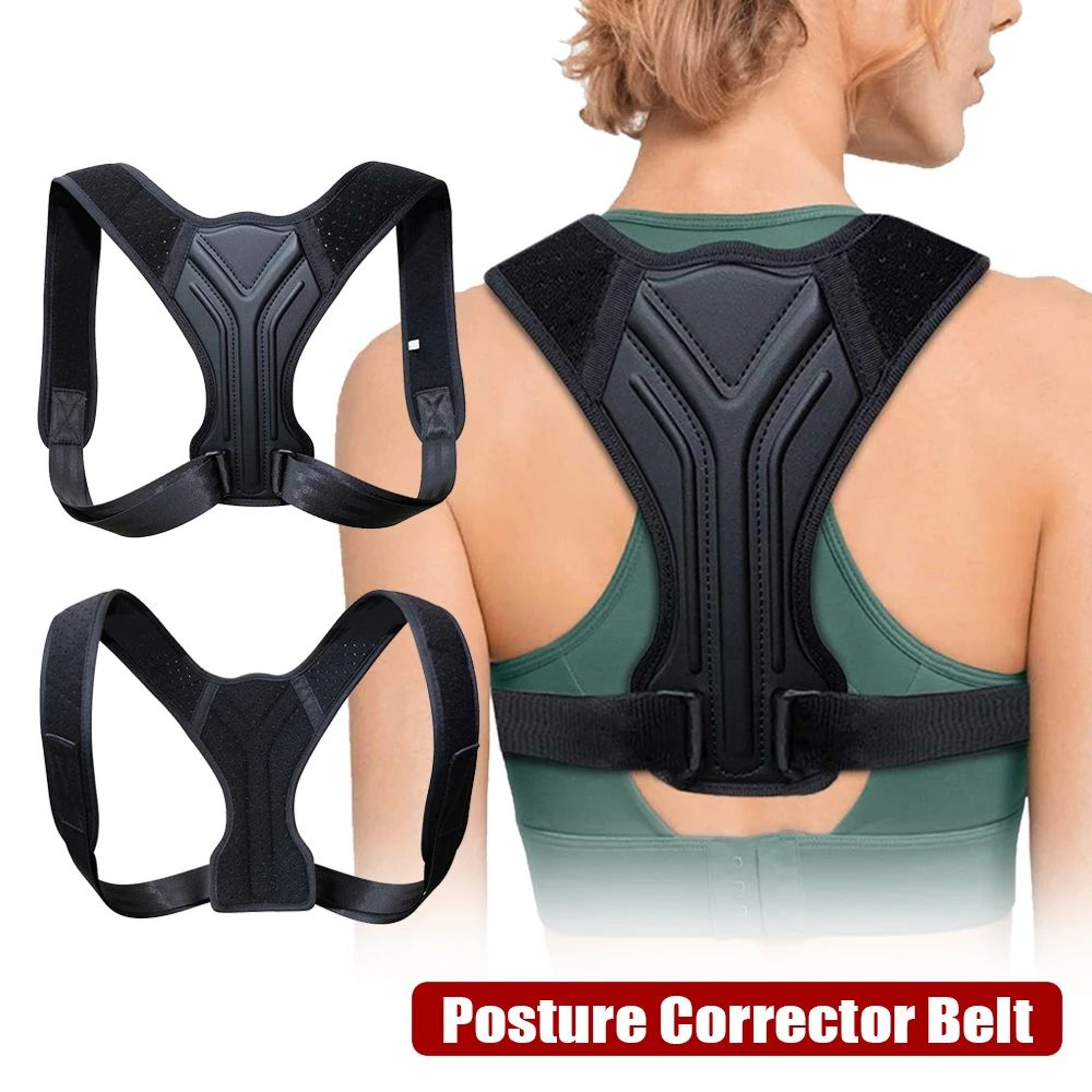 Adjustable Posture Corrector Back Brace For Men And Women 7