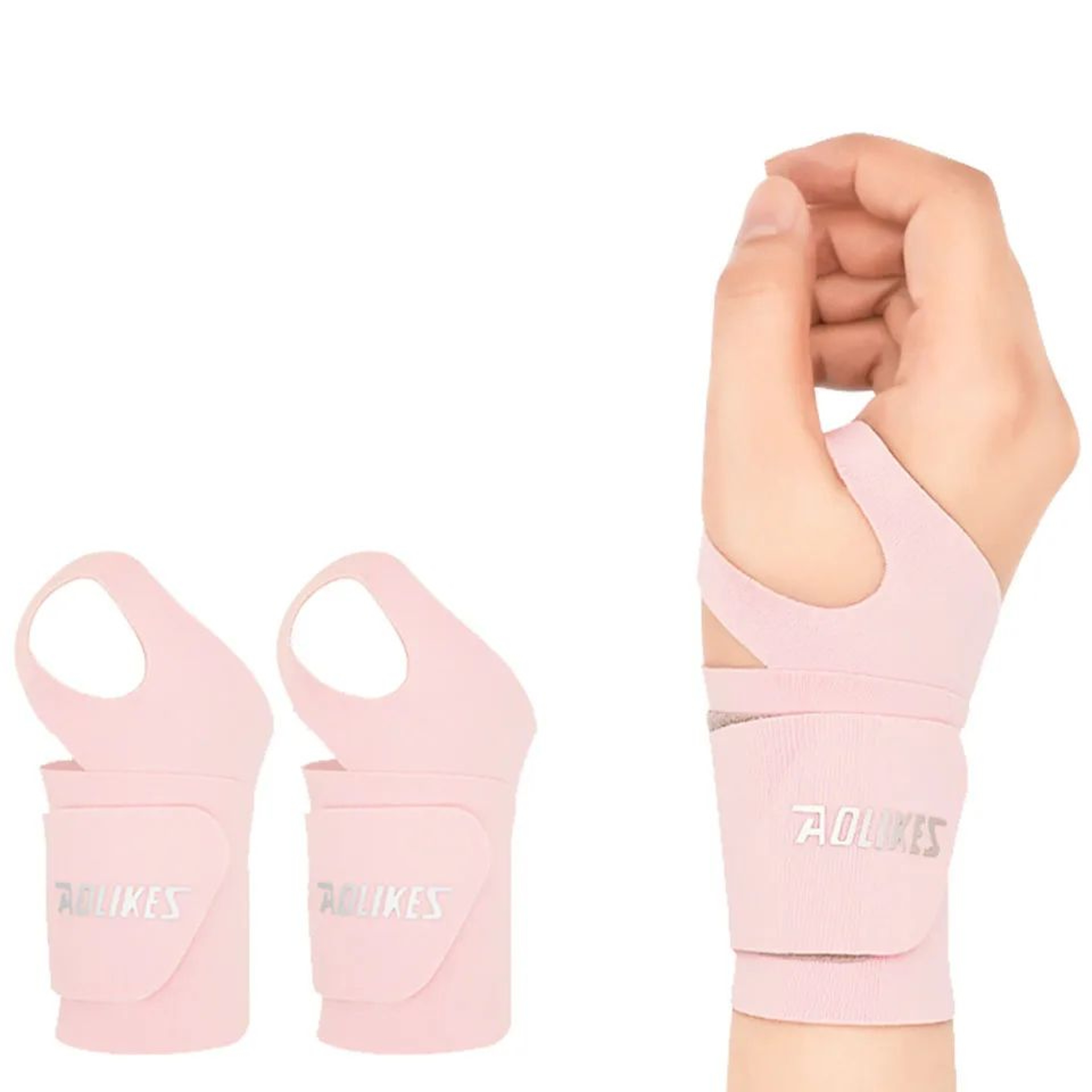 AOLIKES Ultra Thin Adjustable Wrist Support Brace 9