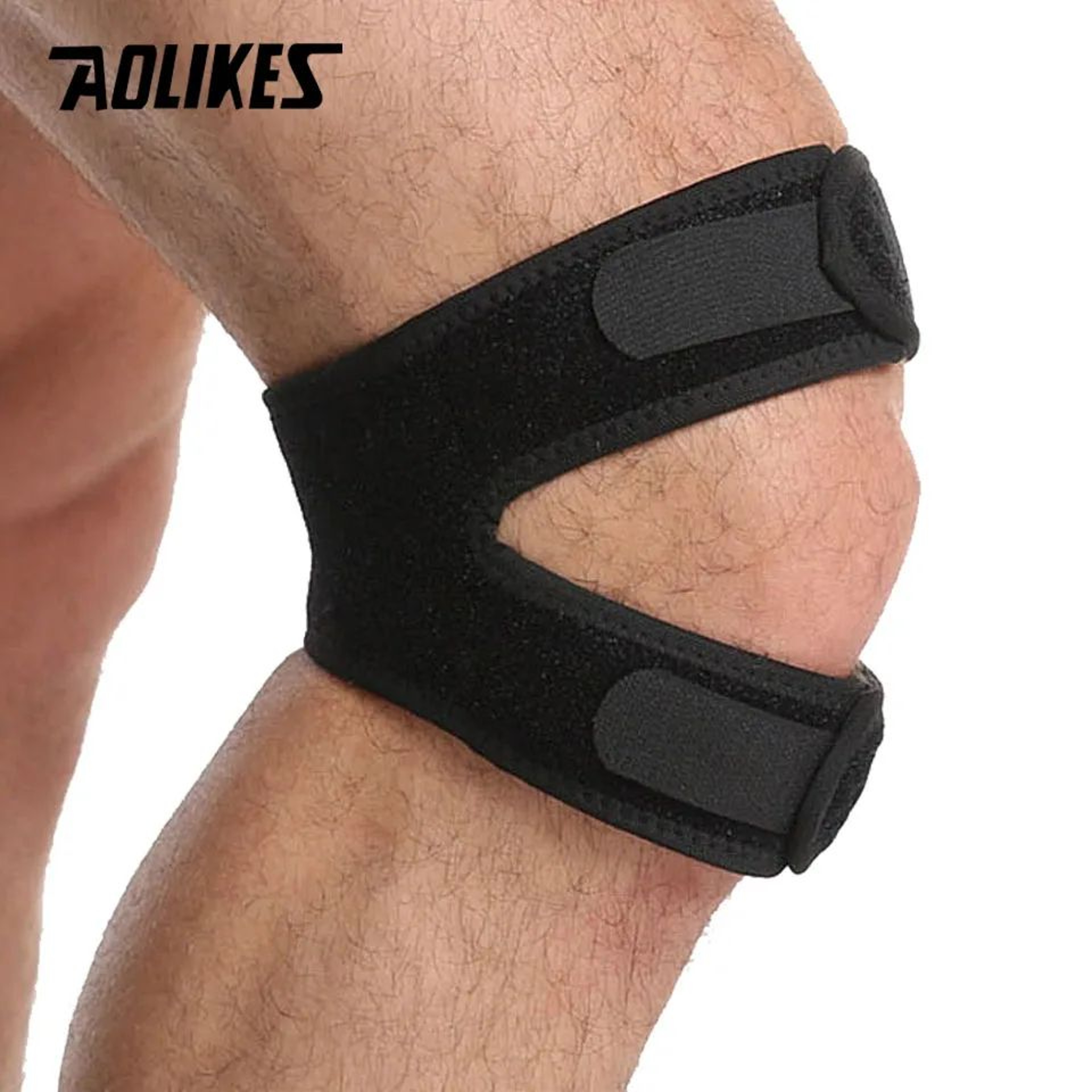 AOLIKES Pressurized Knee Support Compression Sleeve 3