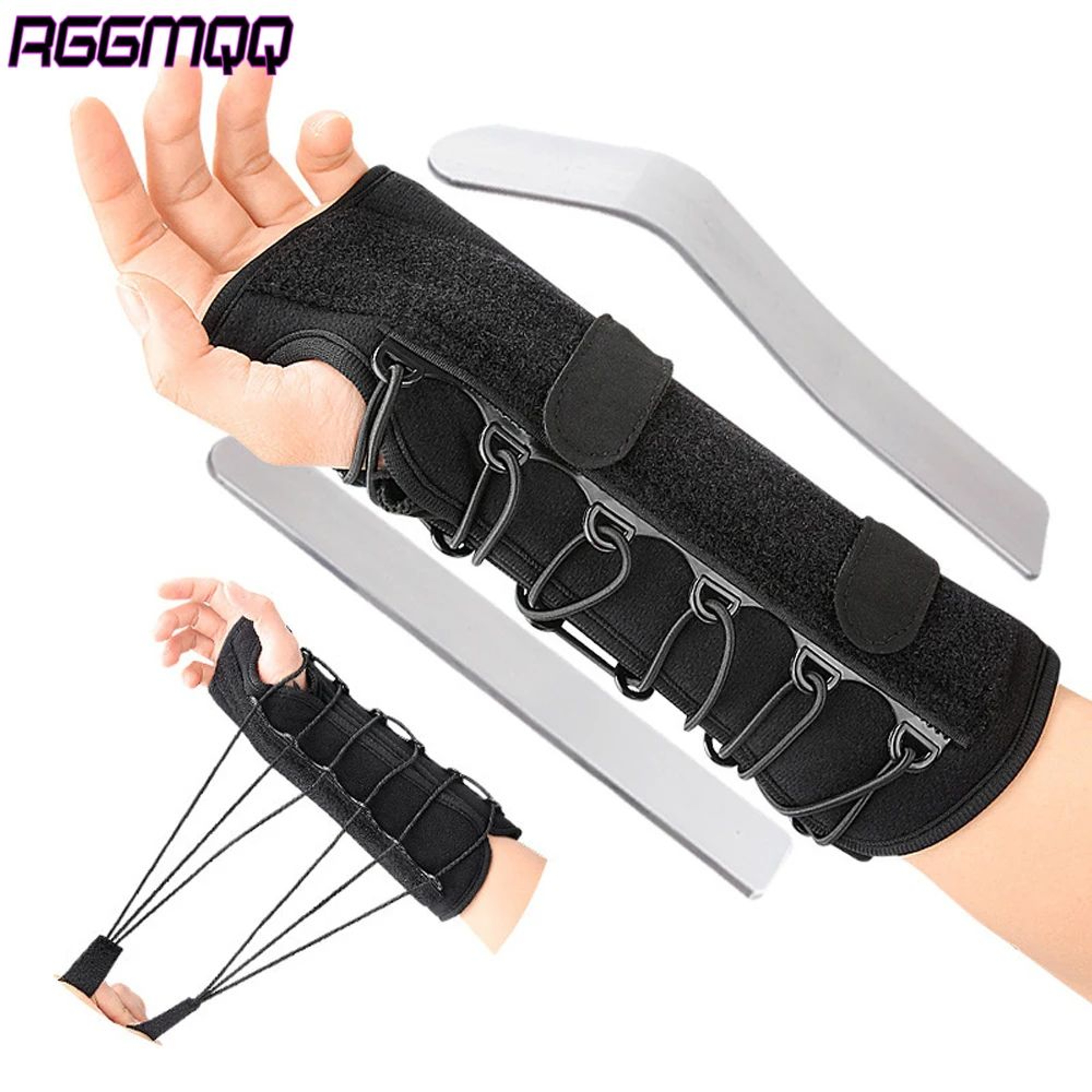 Adjustable Wrist Brace With Thumb Spica Splint Support 1