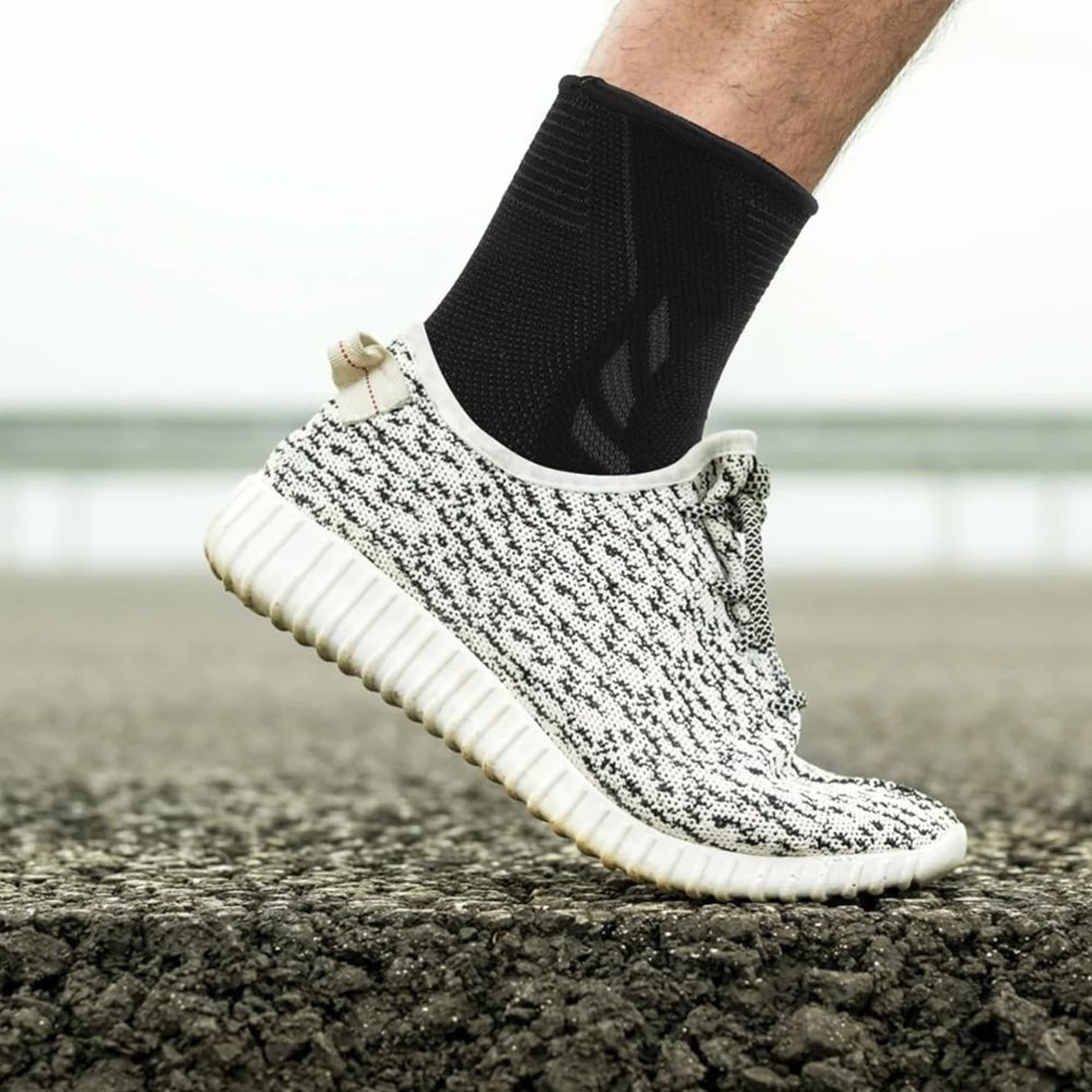 Adjustable Ankle Brace With Compression Support Strap 5
