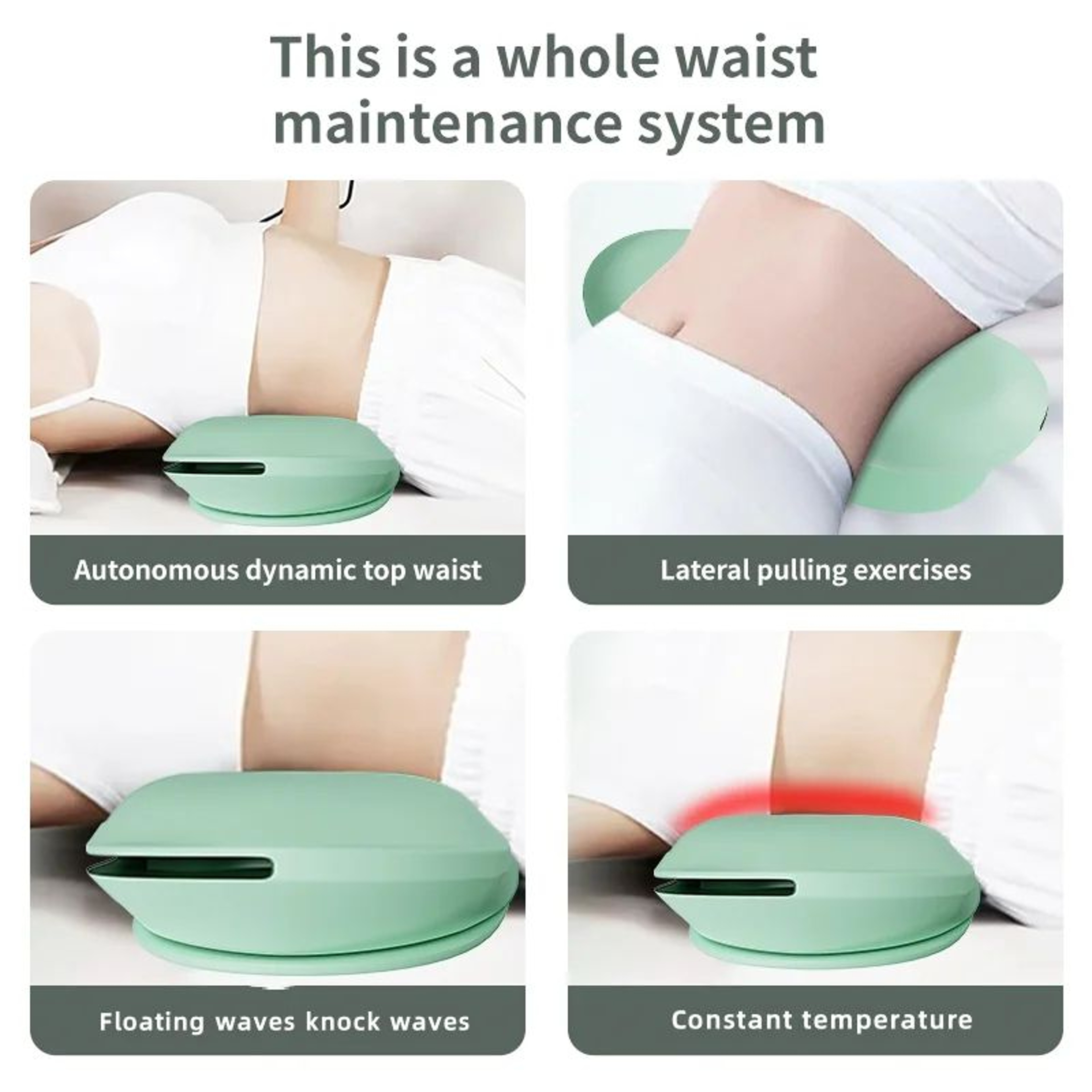 Electric Heated Lumbar Traction Back Massager 3
