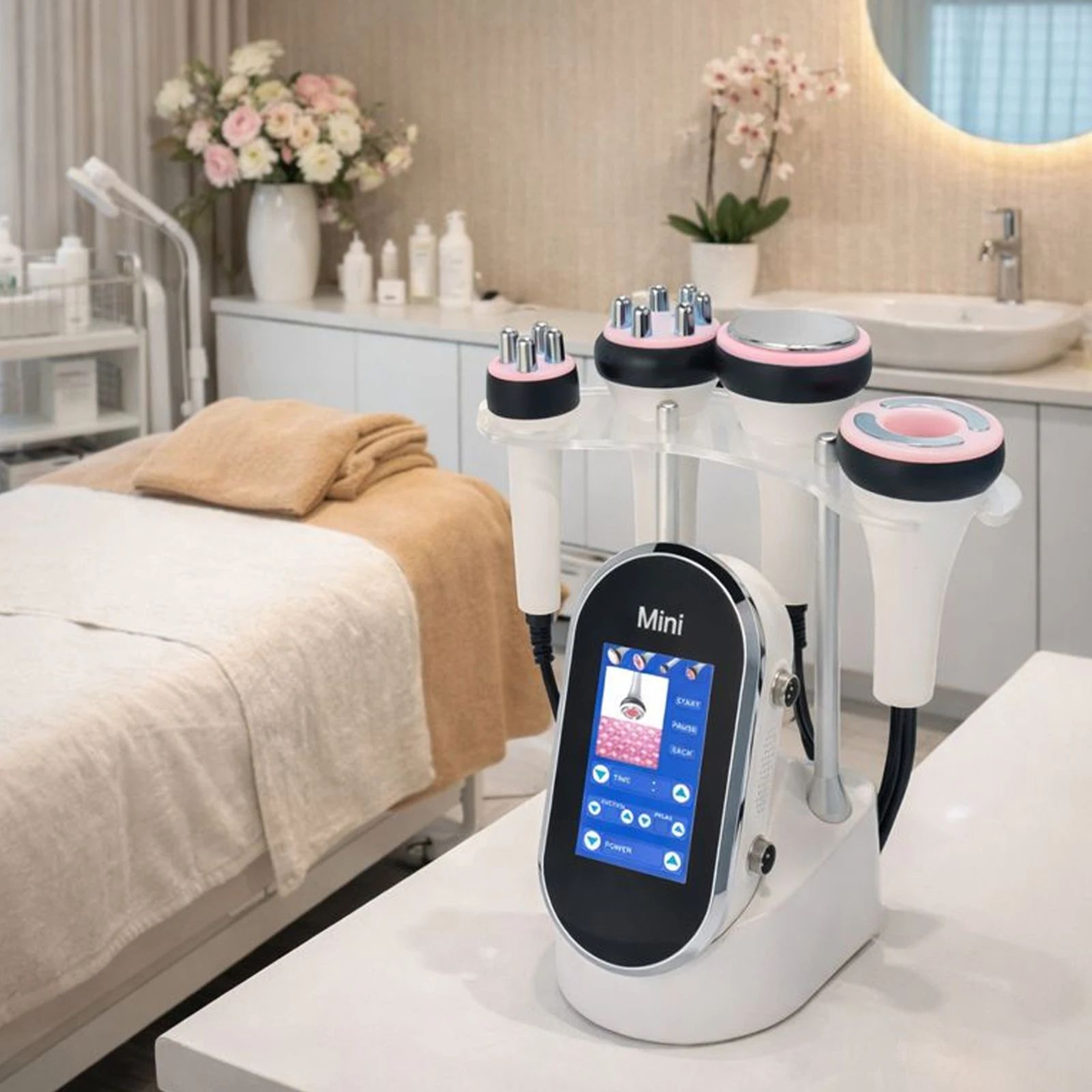 4 In 1 40K Ultrasonic Cavitation Beauty Machine For Home And Spa 0
