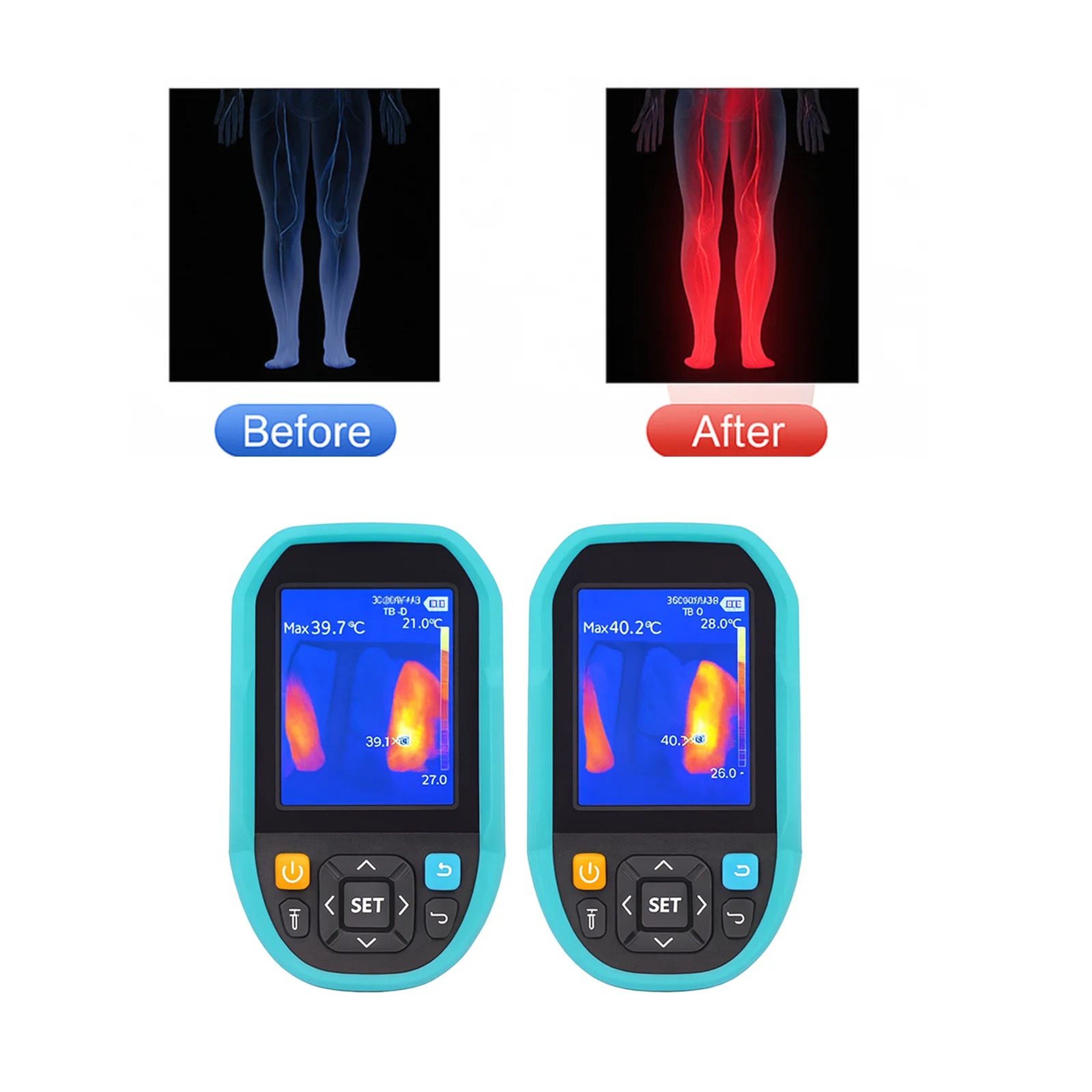 Terahertz Foot Massage Device With Warm Therapy 4