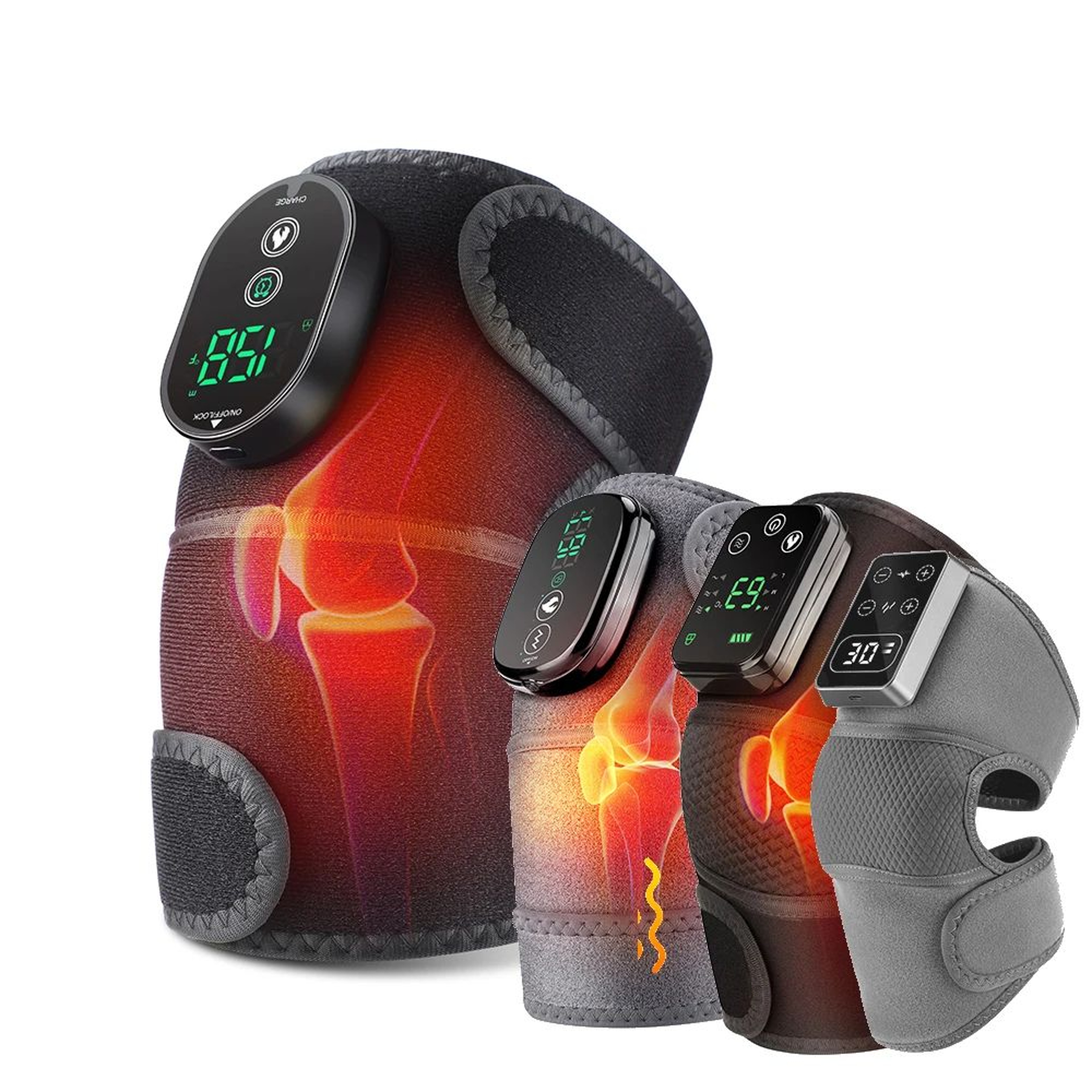 3 In 1 Heated Joint Brace For Knee Shoulder And Elbow 0