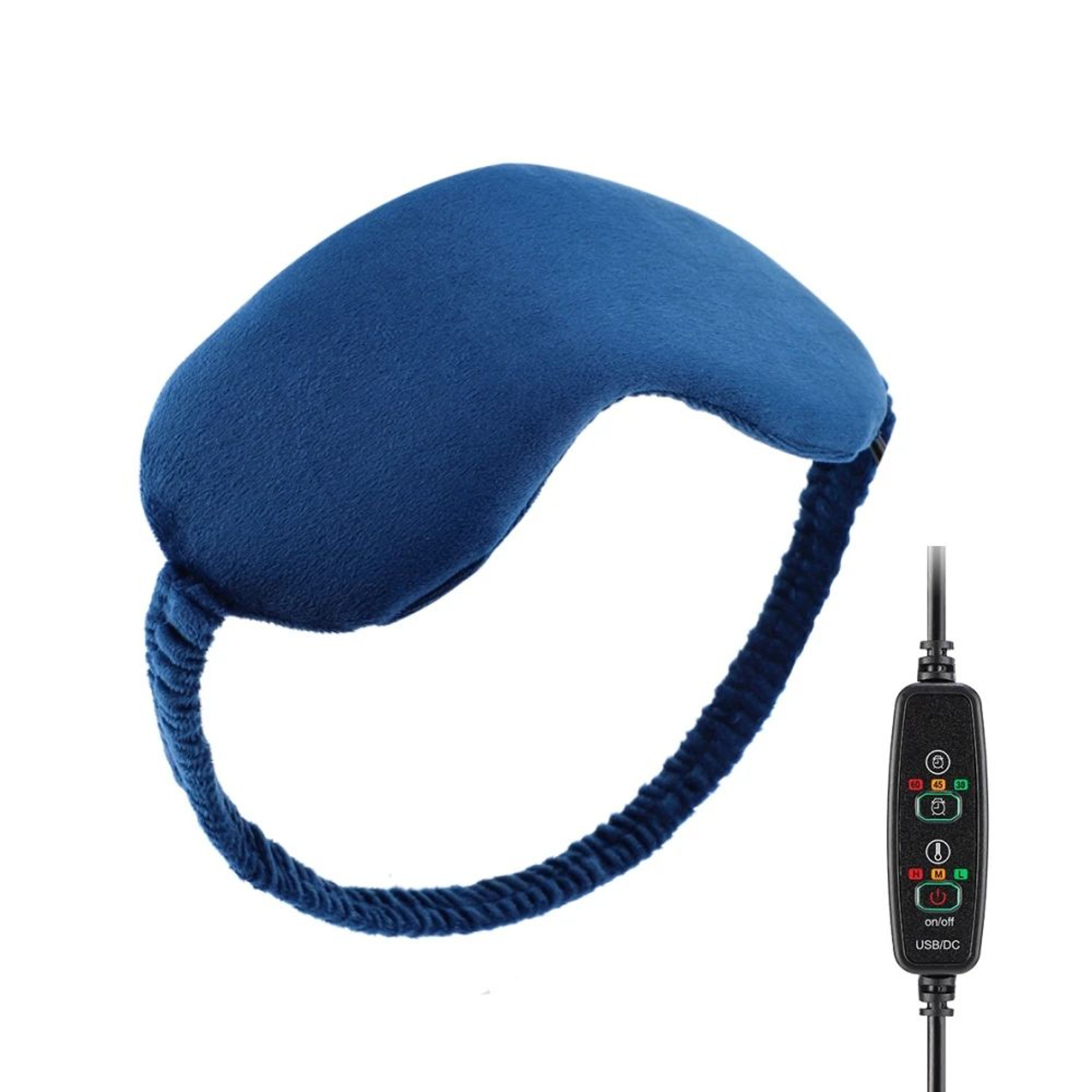 USB Heated Eye Massager With Hot Compress Sleep Mask 0