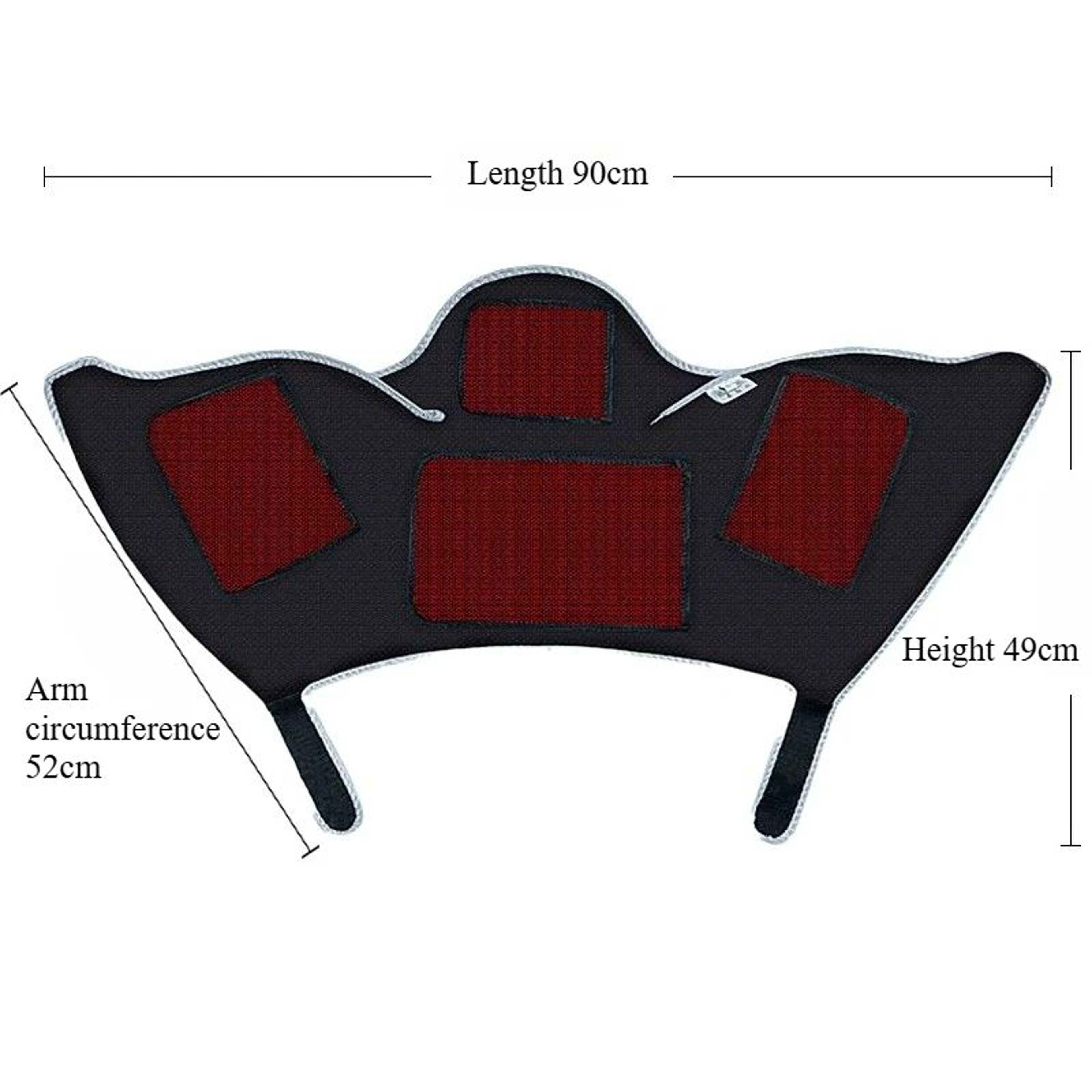 Red Light Heated Neck And Shoulder Massage Shawl 11