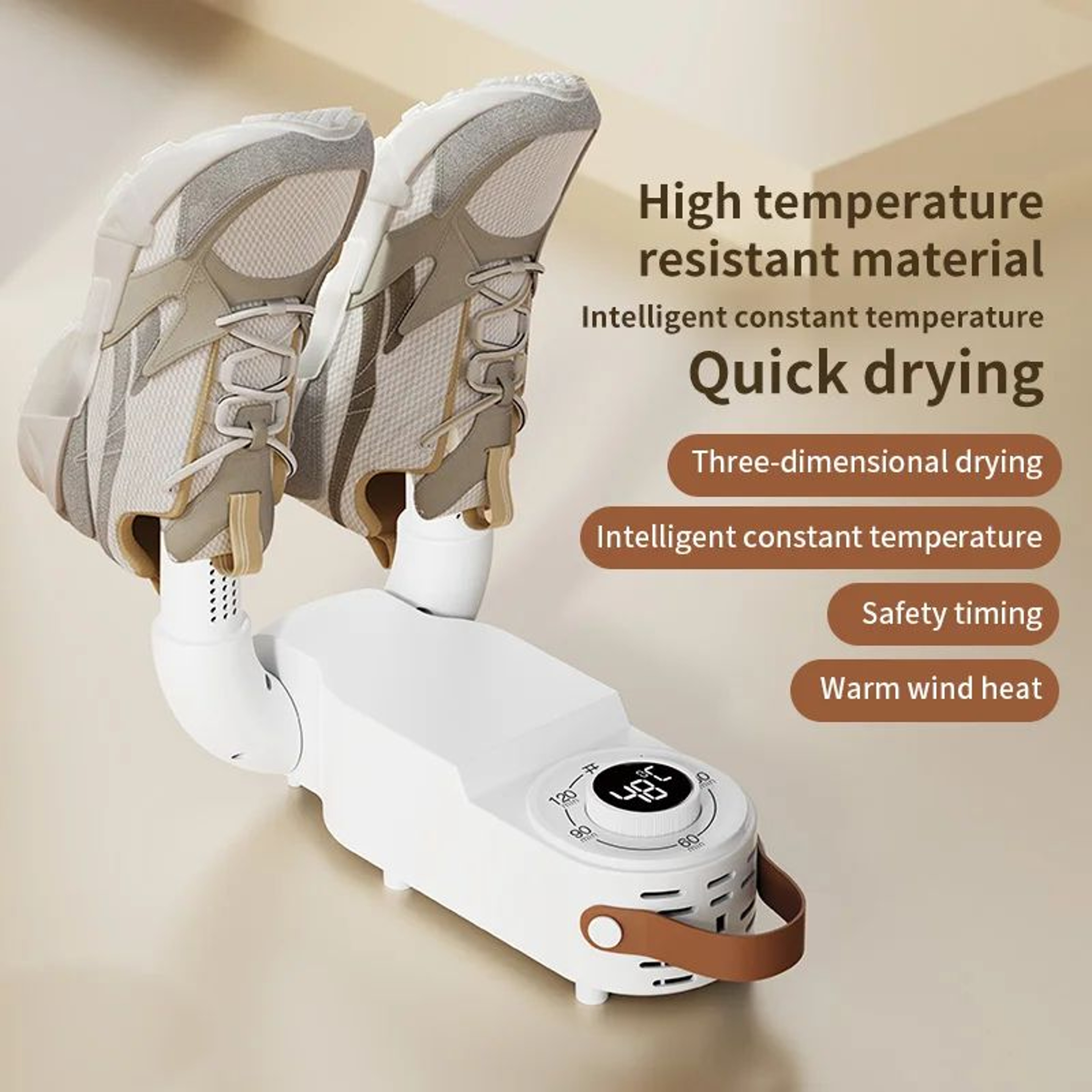 Intelligent Shoe Dryer With Timer Adjustable Quick Dry Shoe Warmer 1
