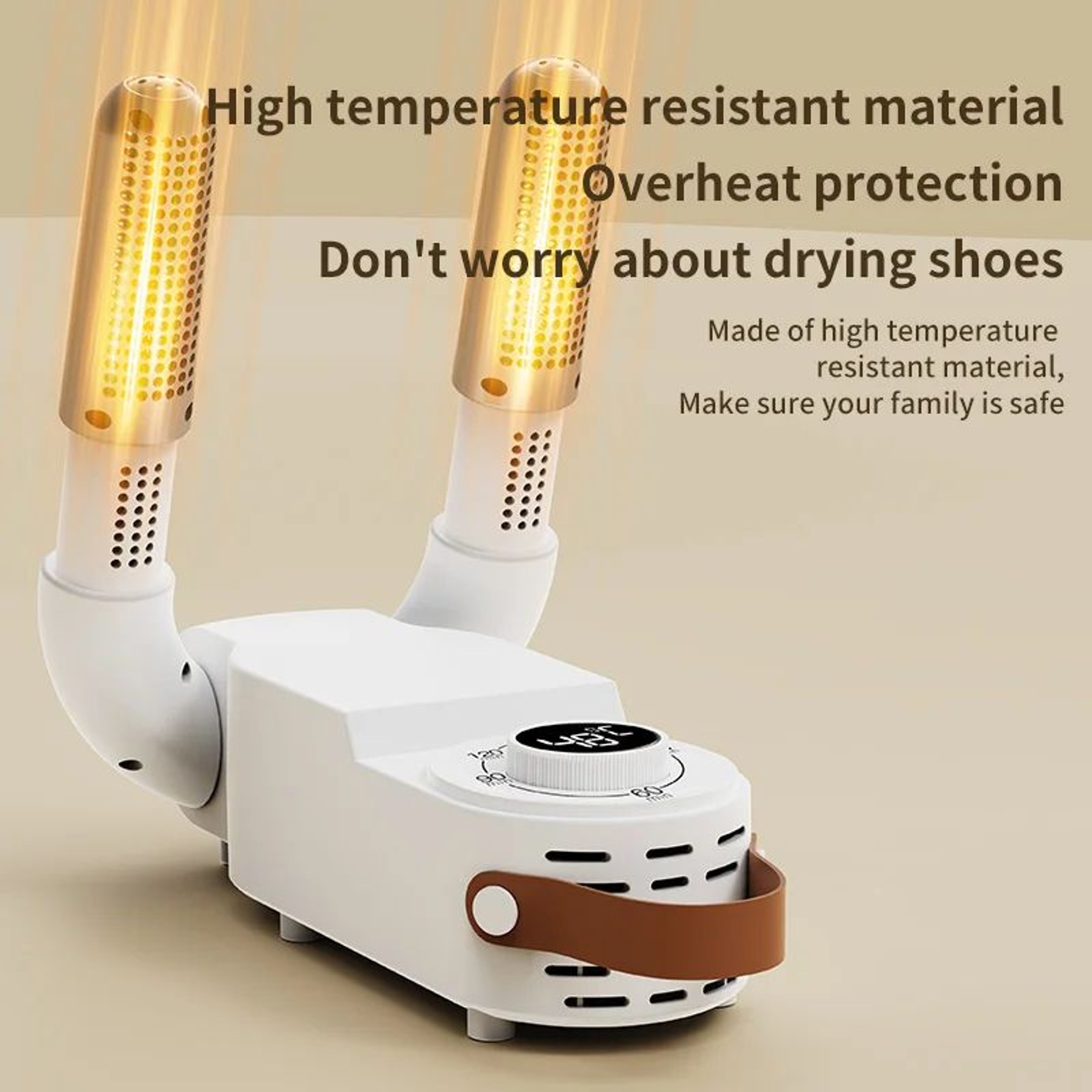 Intelligent Shoe Dryer With Timer Adjustable Quick Dry Shoe Warmer 3