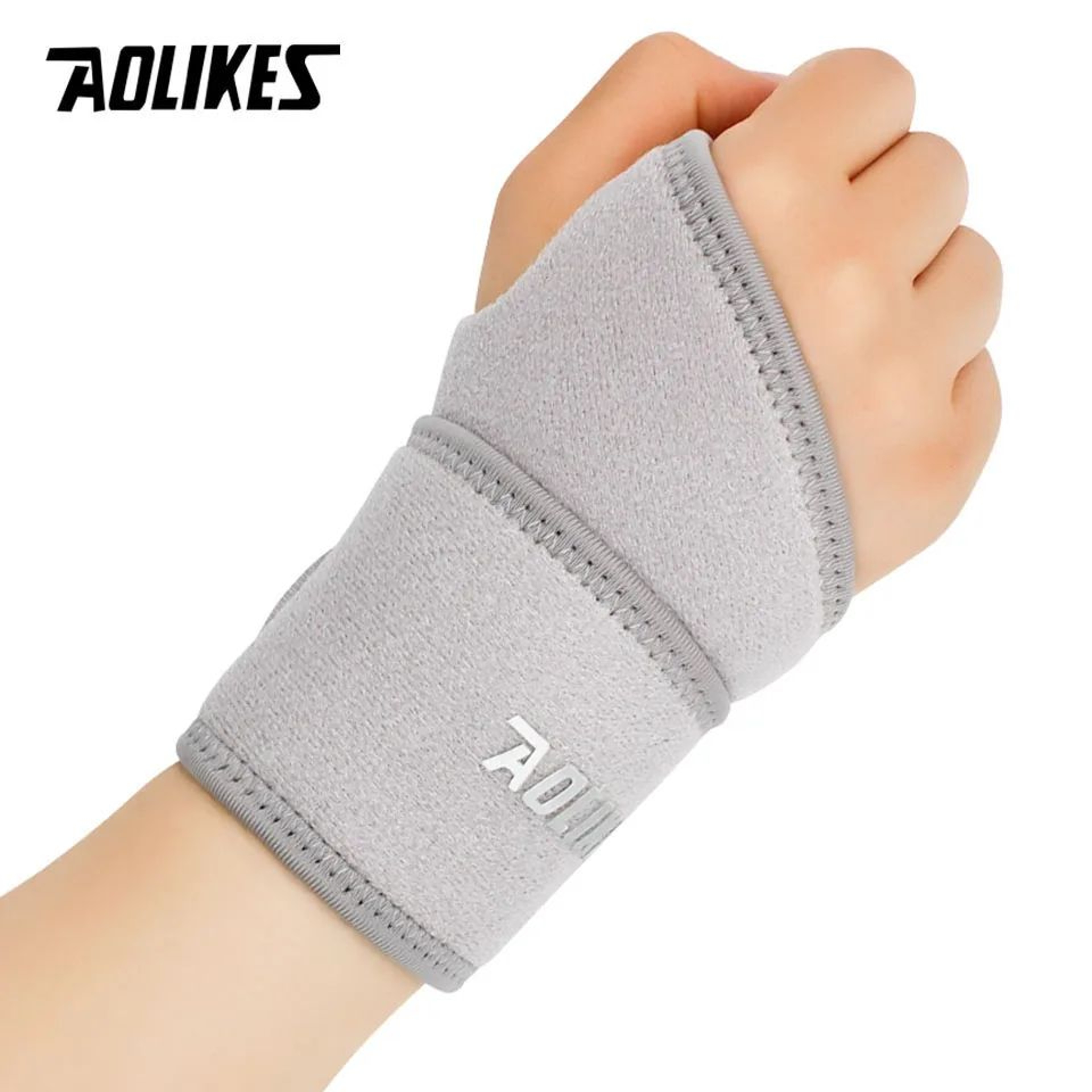 AOLIKES Adjustable Wrist Support Brace Compression Wrap 15