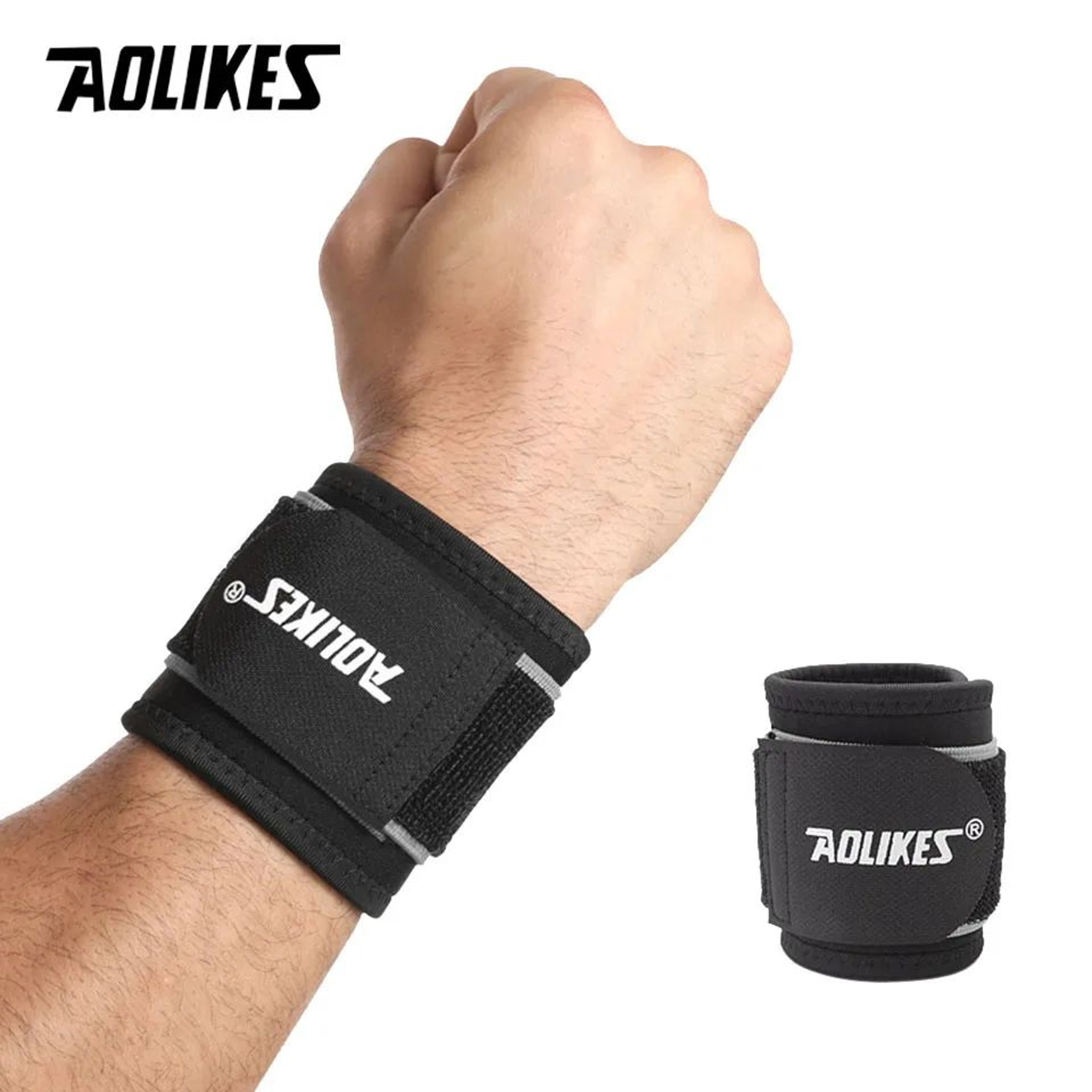 AOLIKES Adjustable Wrist Support Brace Compression Wrap 17