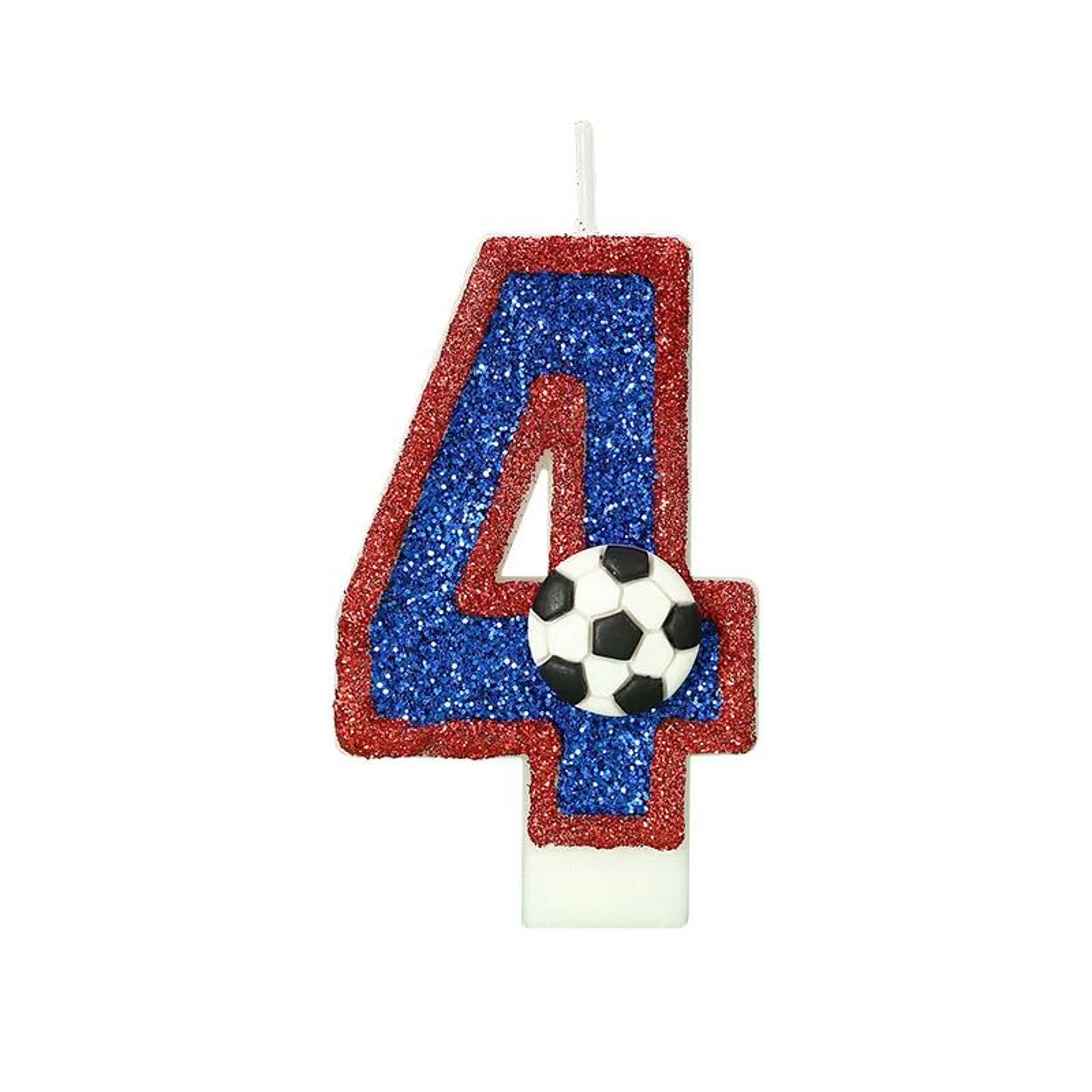 Football Number Birthday Candle For Sports Theme Cakes 2