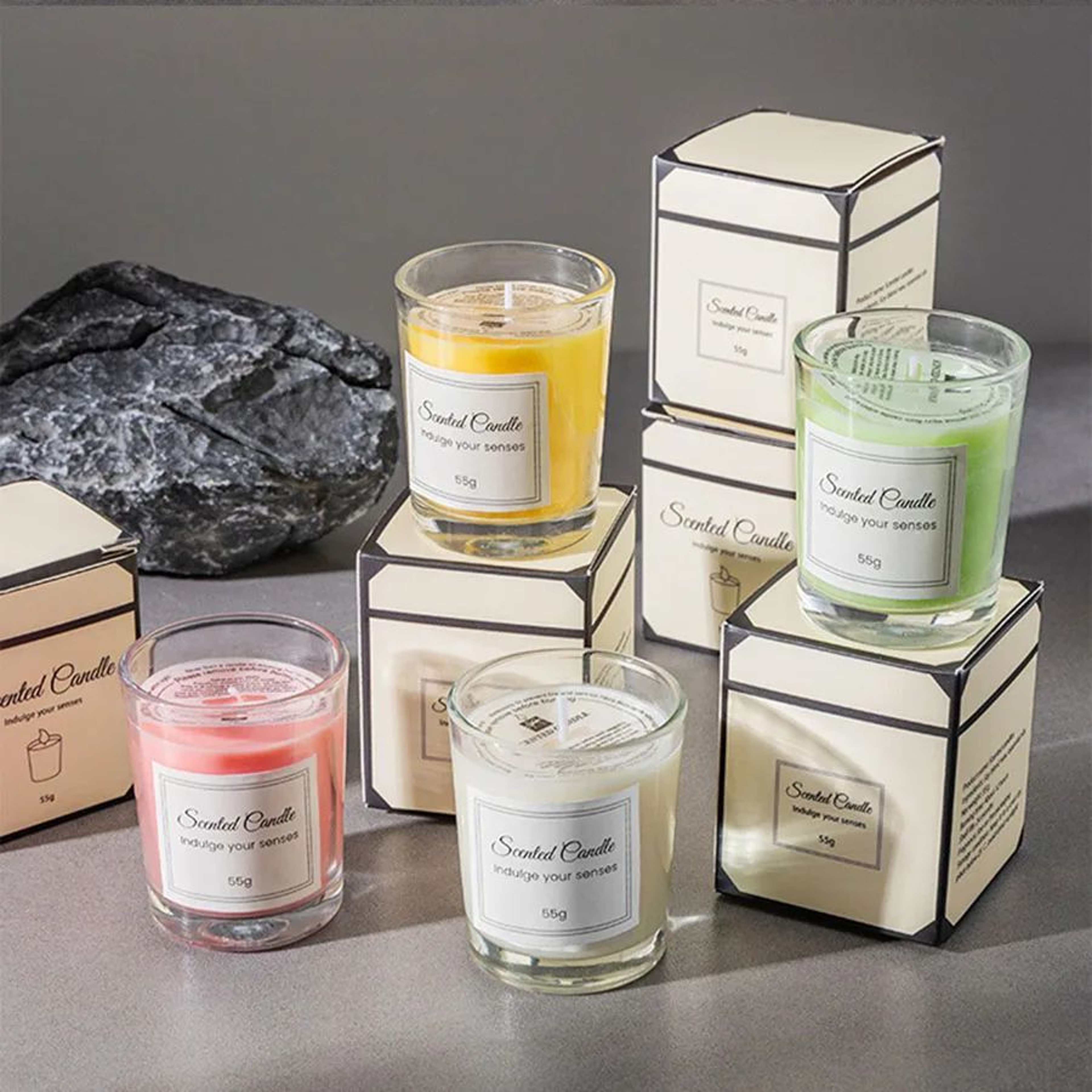 Premium Handmade Soy Wax Aromatherapy Candle In Gift Box 3