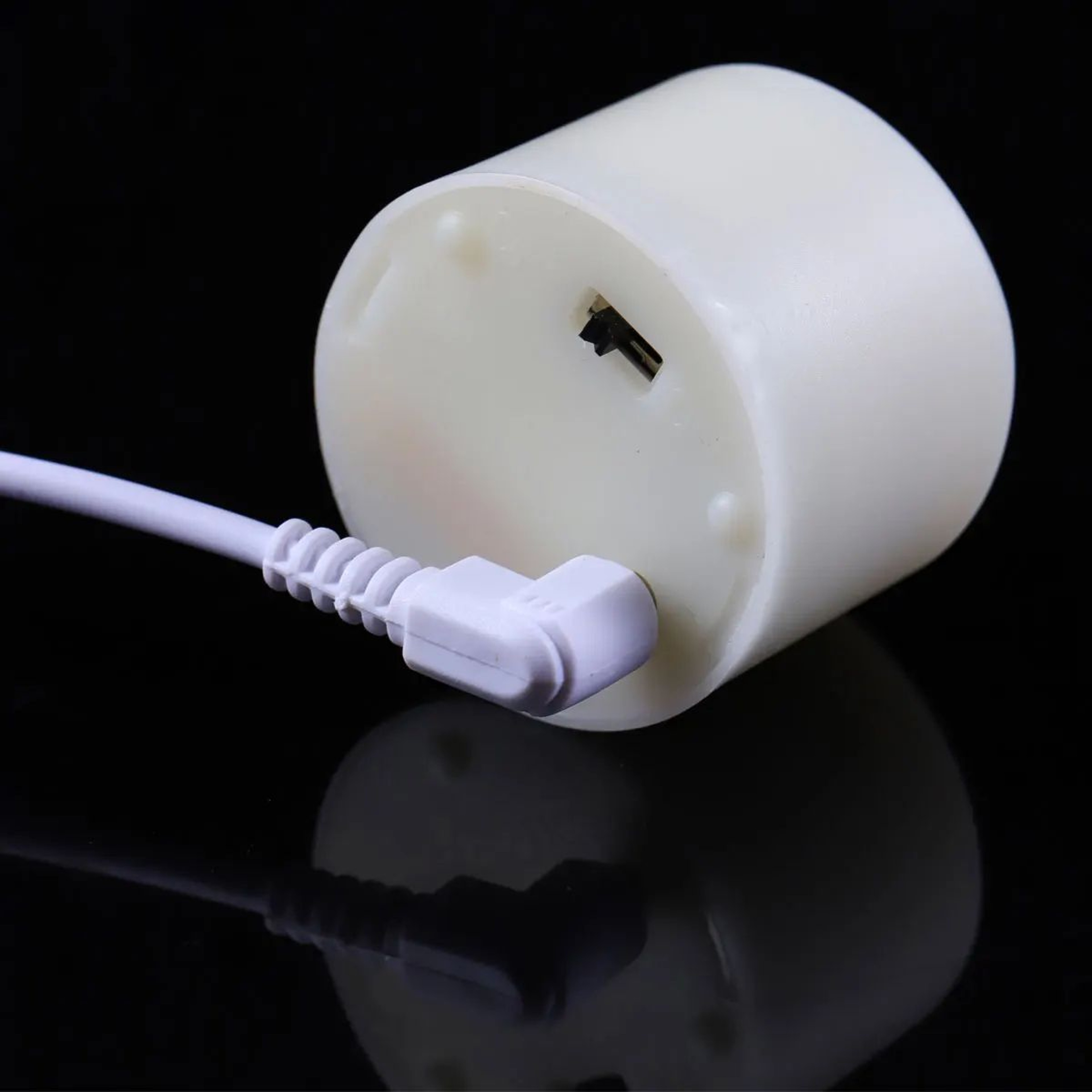 Rechargeable Moving Flame LED Tealight Candles With Remote Control 1