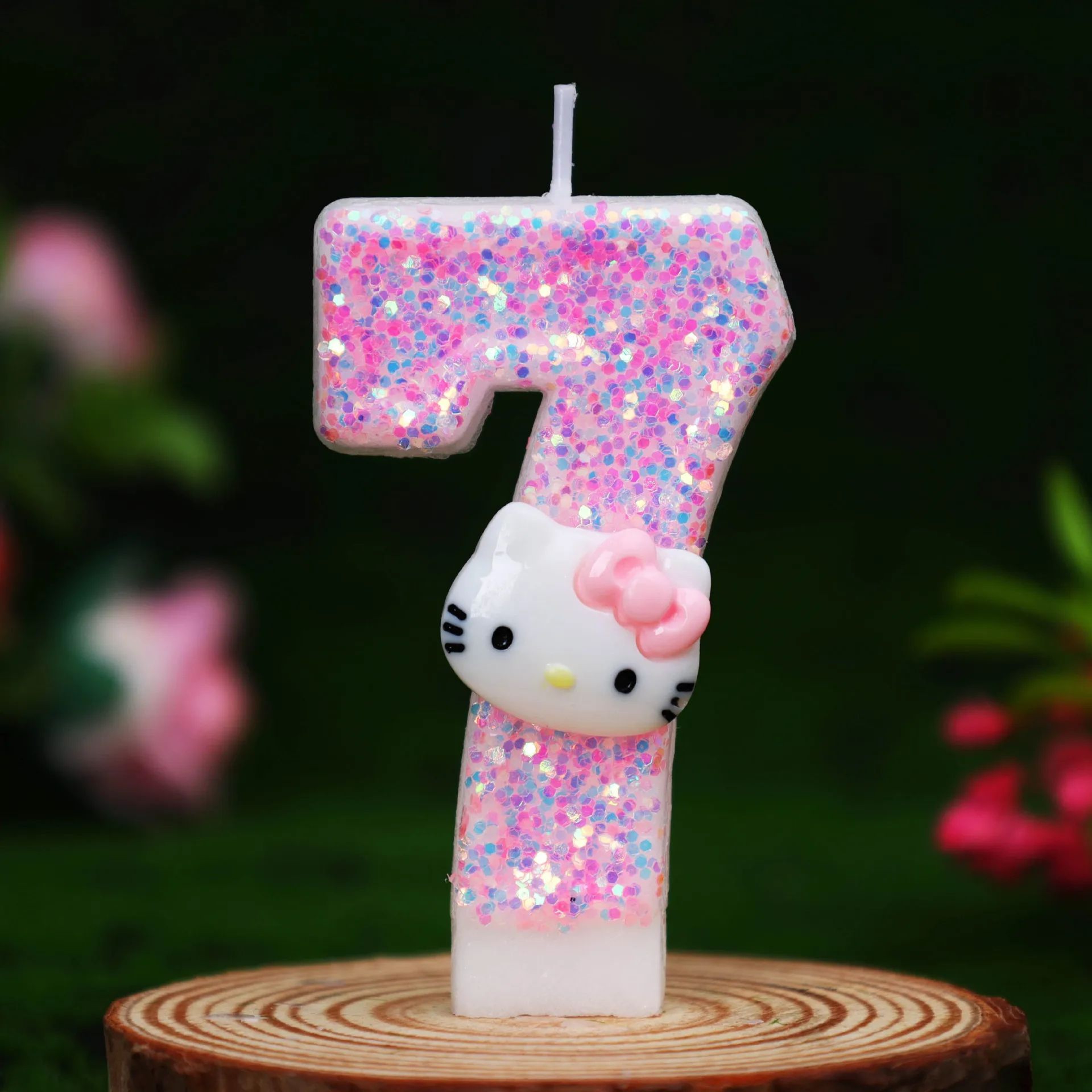 Cute Cat Number Birthday Cake Candle For Party Decorations 12