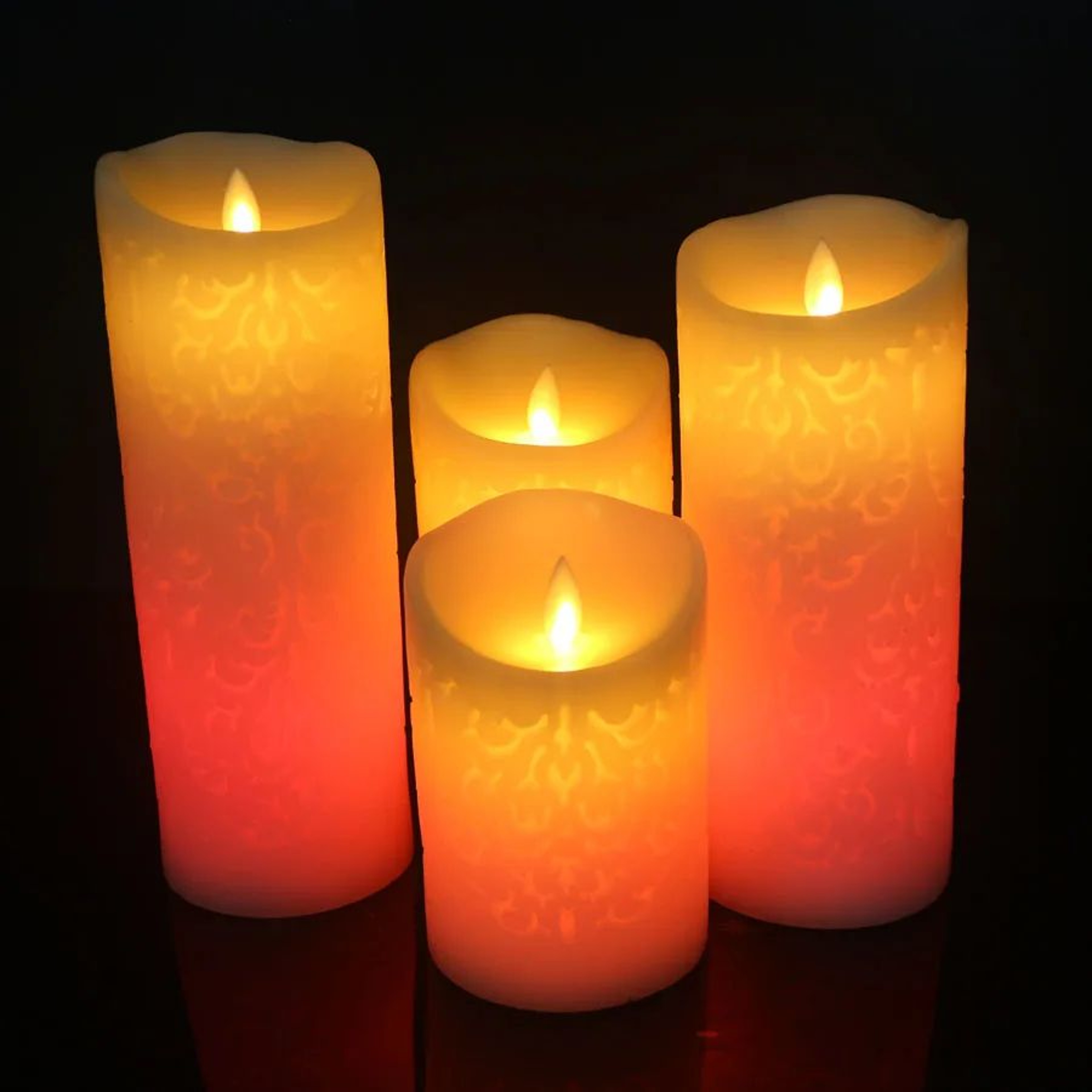 Color Changing LED Flameless Candles With Remote Control 9