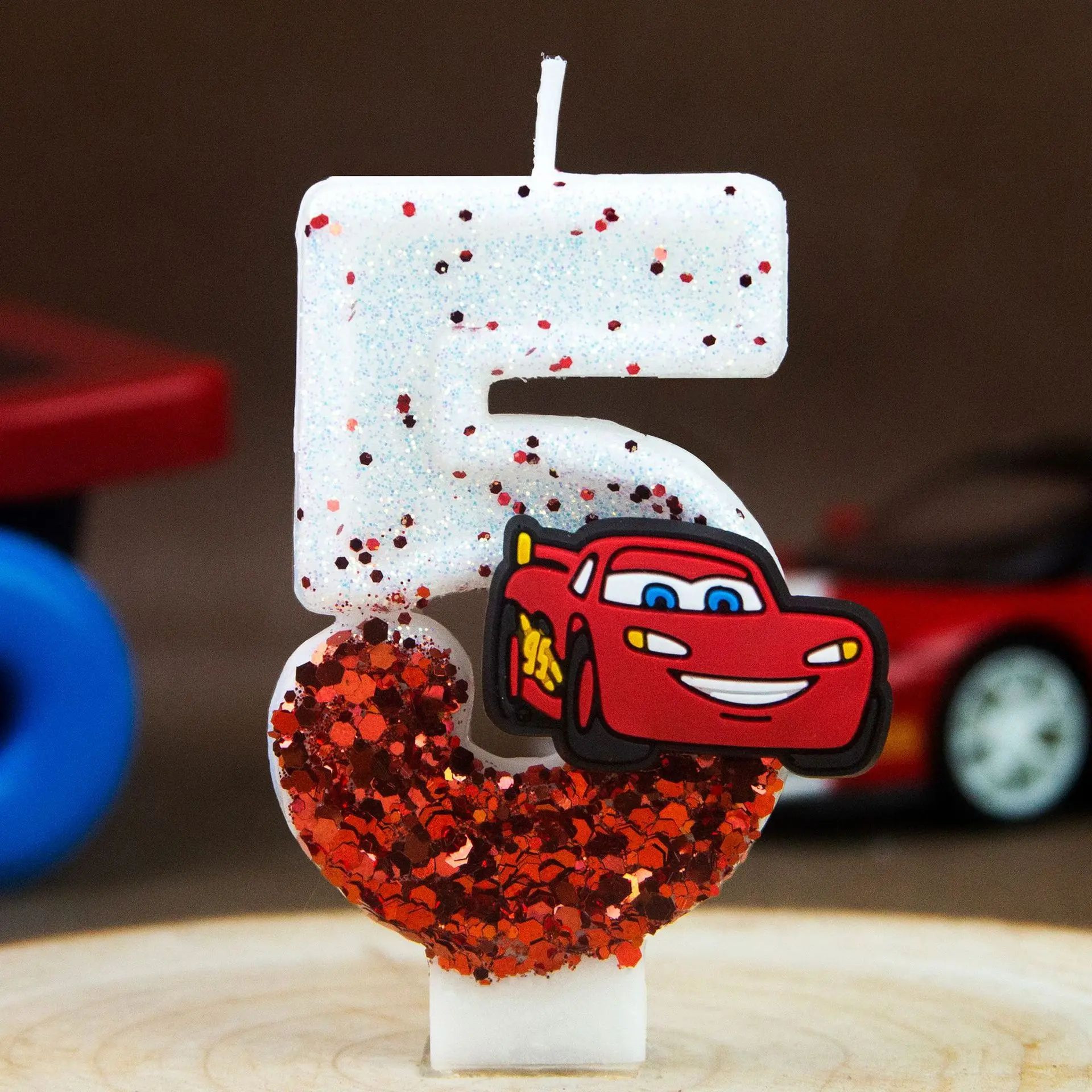Racing Car Number Birthday Candle Cake Topper 0 To 9 1