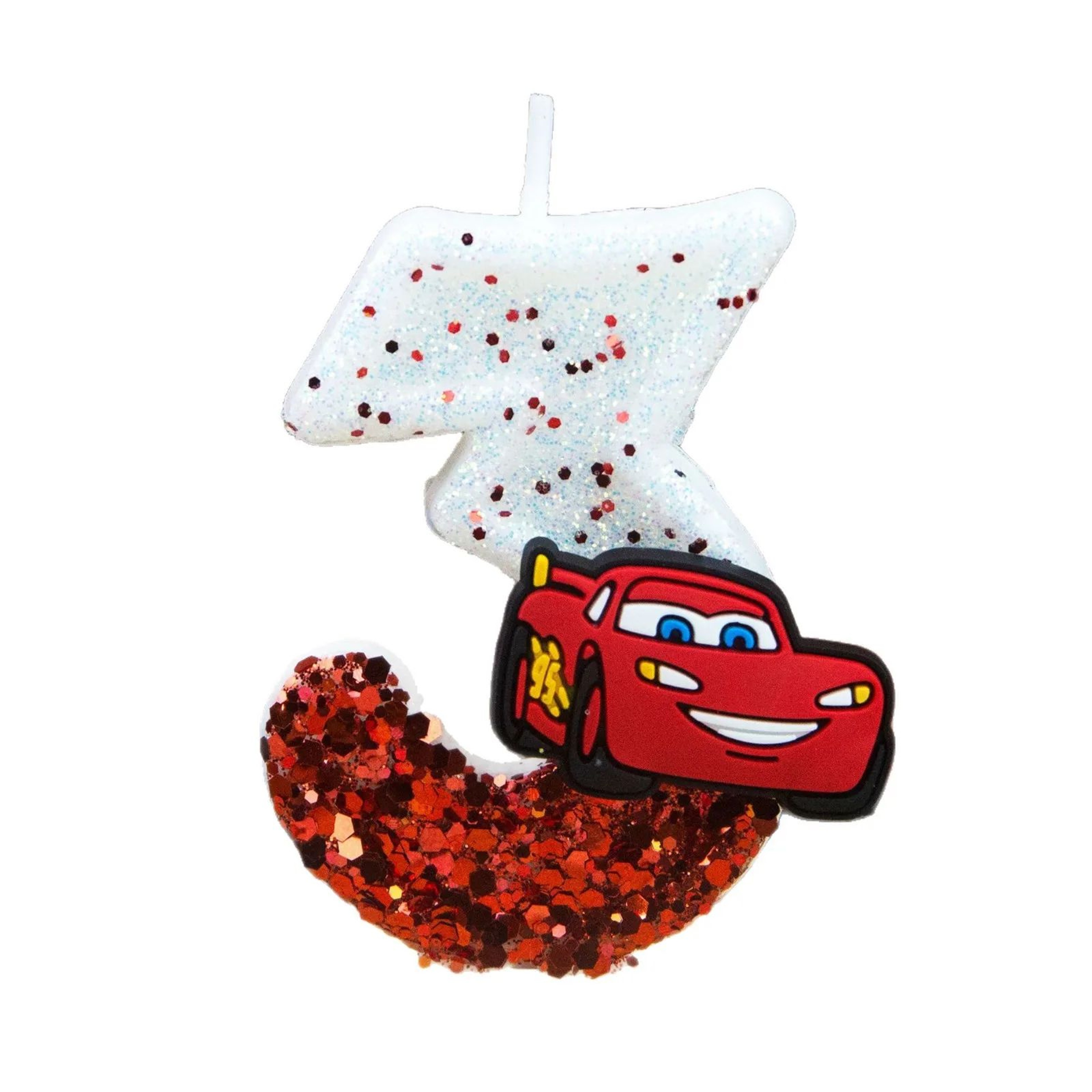Racing Car Number Birthday Candle Cake Topper 0 To 9 5