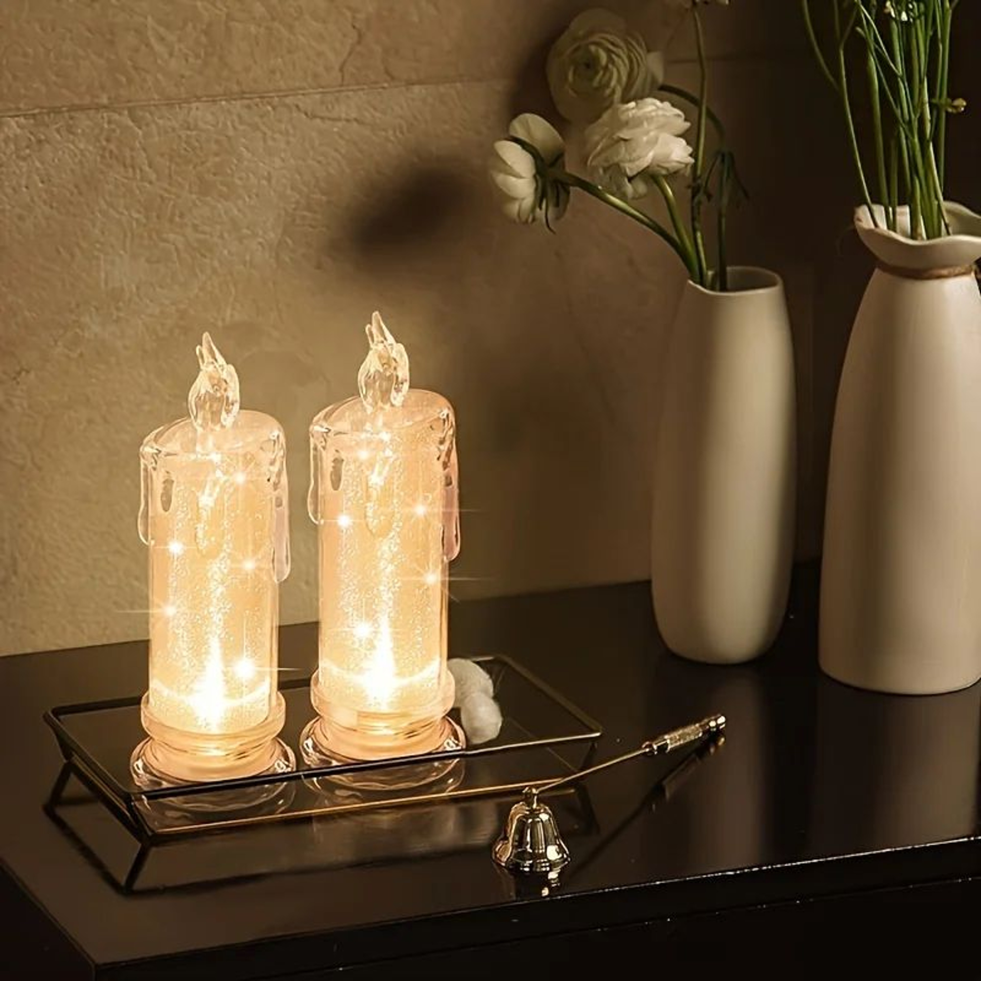 LED Flameless Candles Battery Included Set For Home Decor 5
