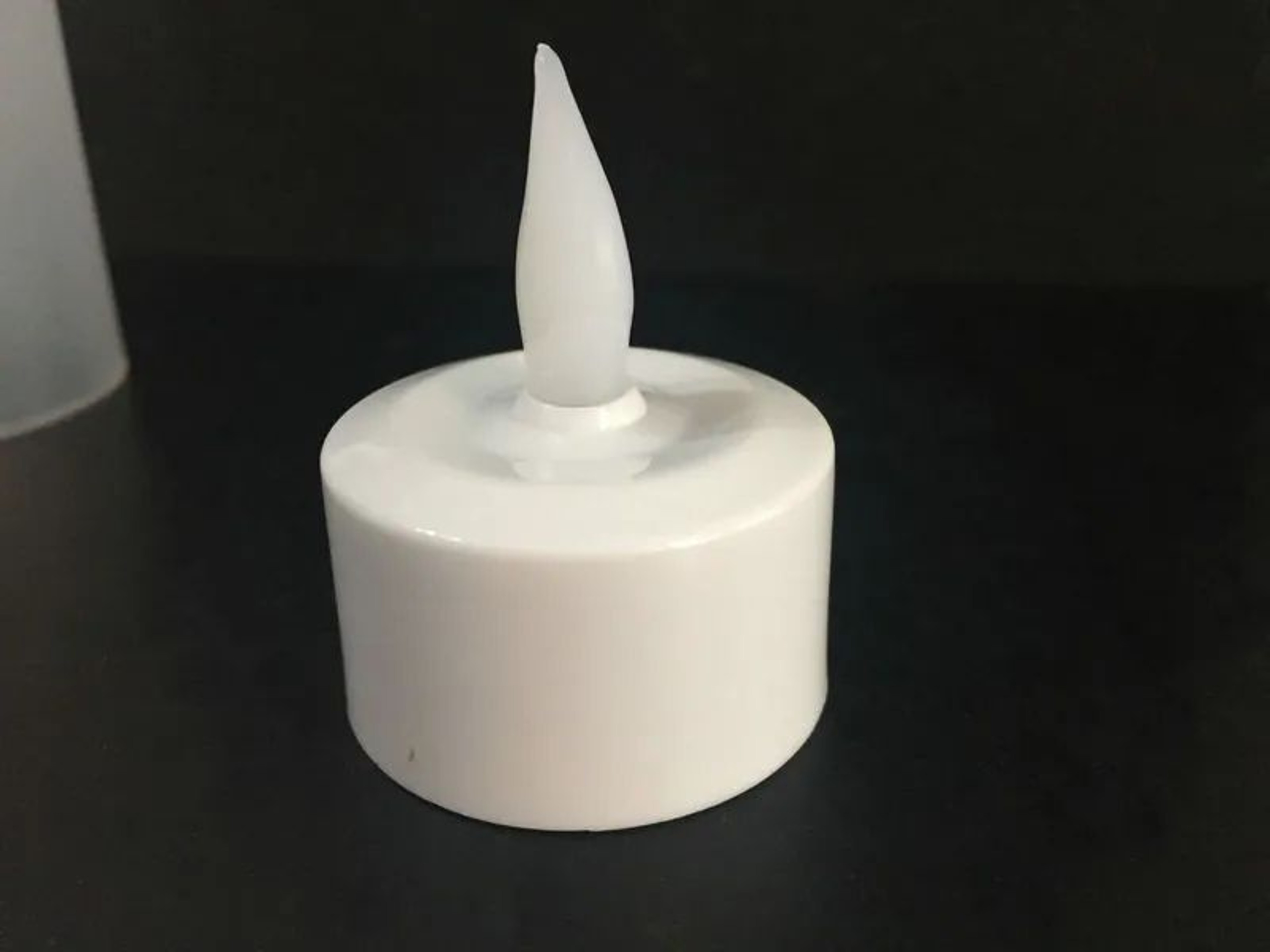 USB Rechargeable LED Flameless Candle Flickering Amber Light 1