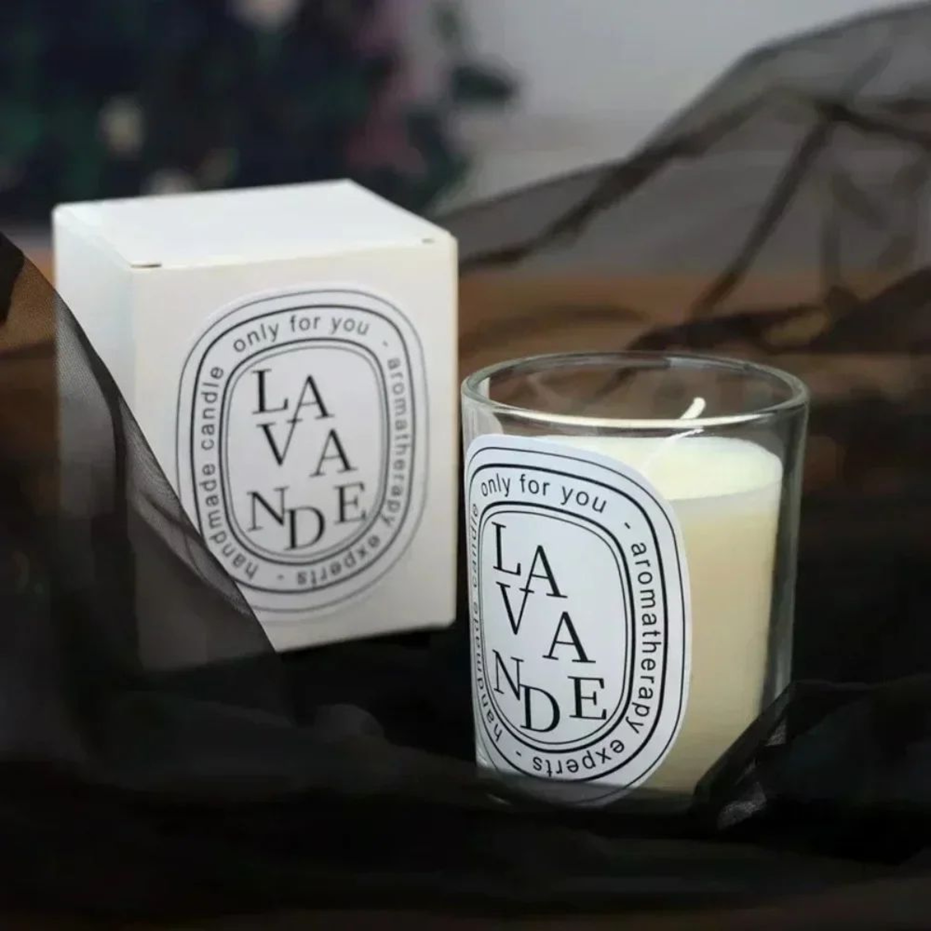 Transparent Scented Candle Jar For Home And Wedding Decor 0