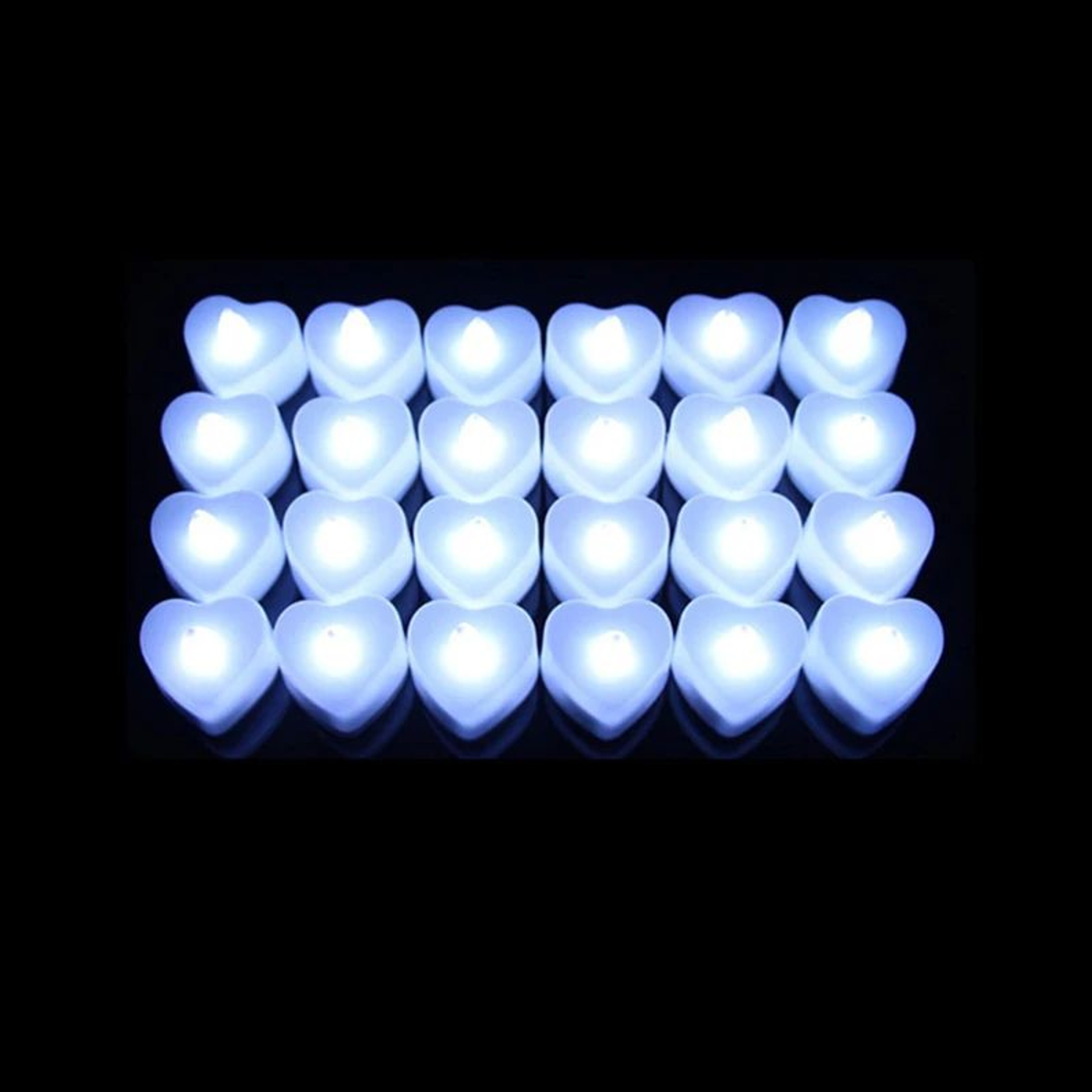 24 Piece Flameless LED Tealight Candles For Wedding And Party Decor 10