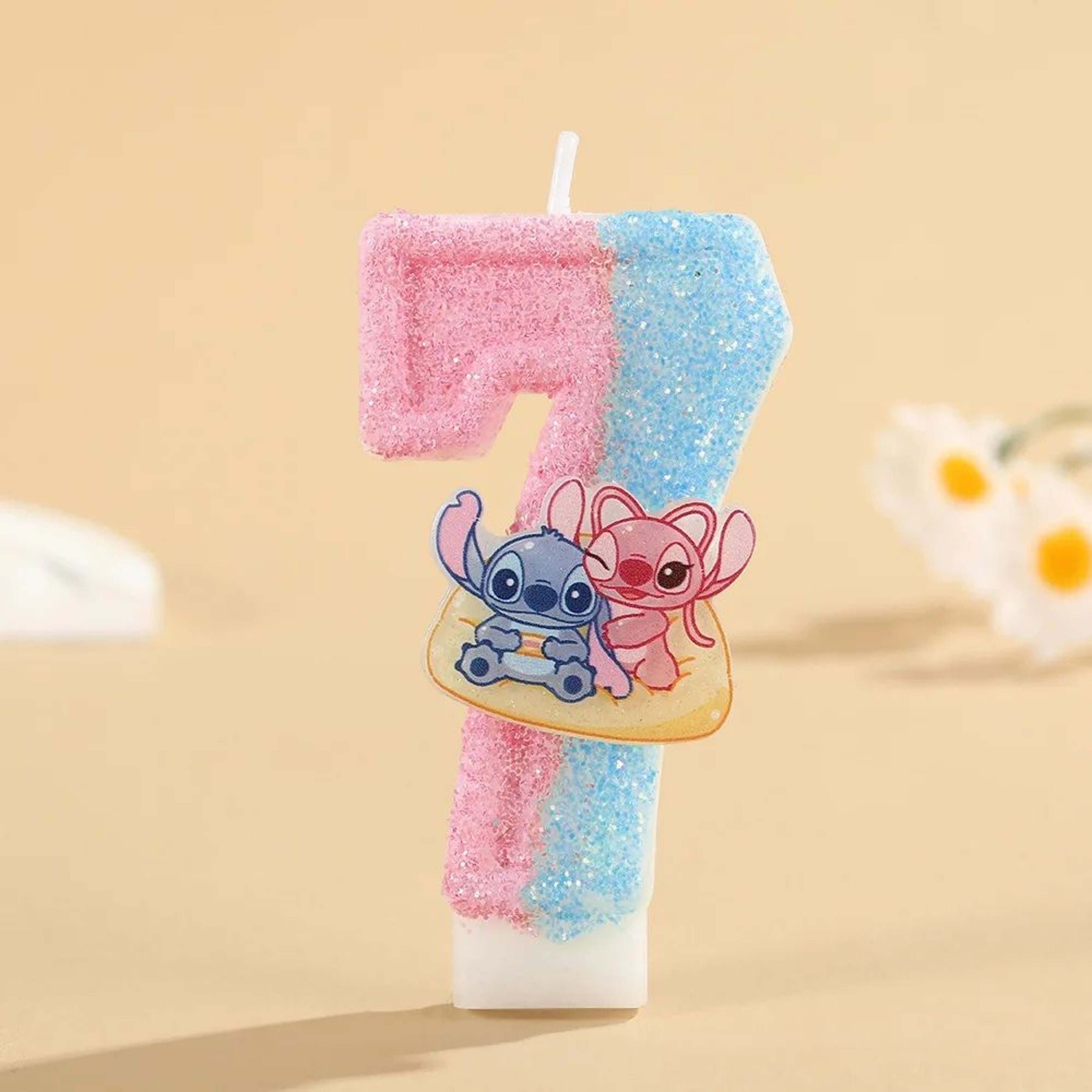 Cartoon Stitch Number Birthday Candle For Cake Decoration 11