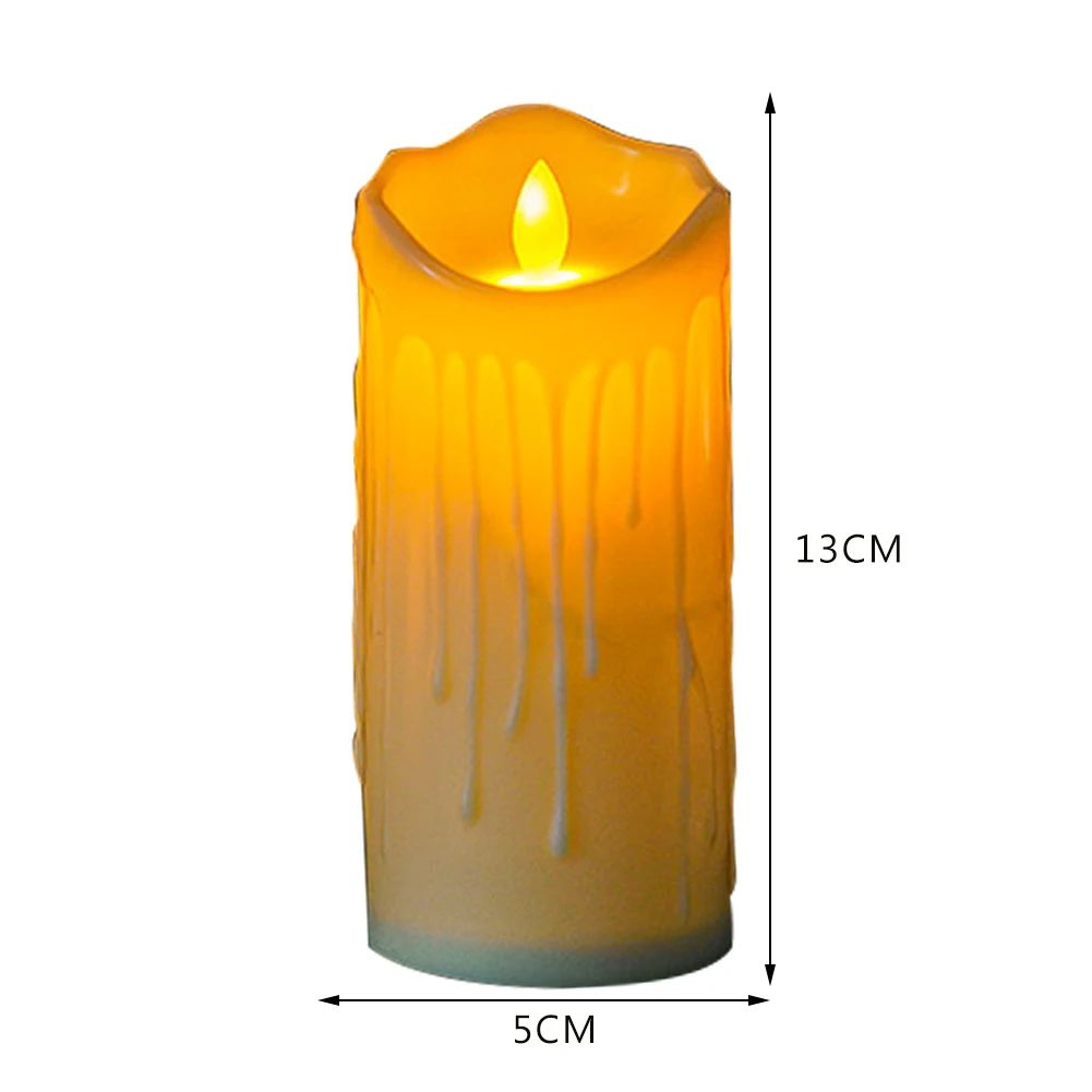 Flameless LED Flickering Candle Light Set 9