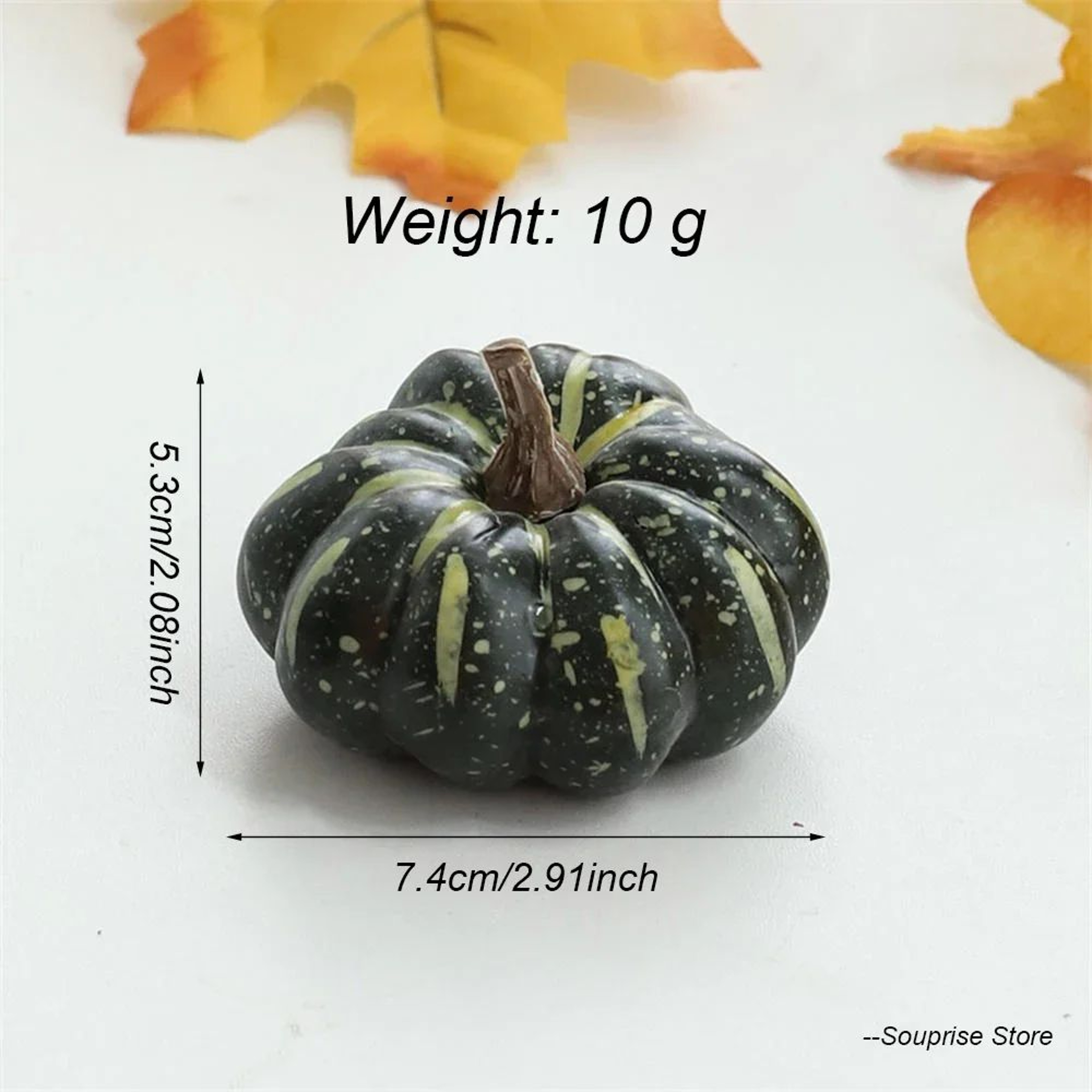 Pink And Green Decorative Foam Pumpkins For Fall And Halloween 15