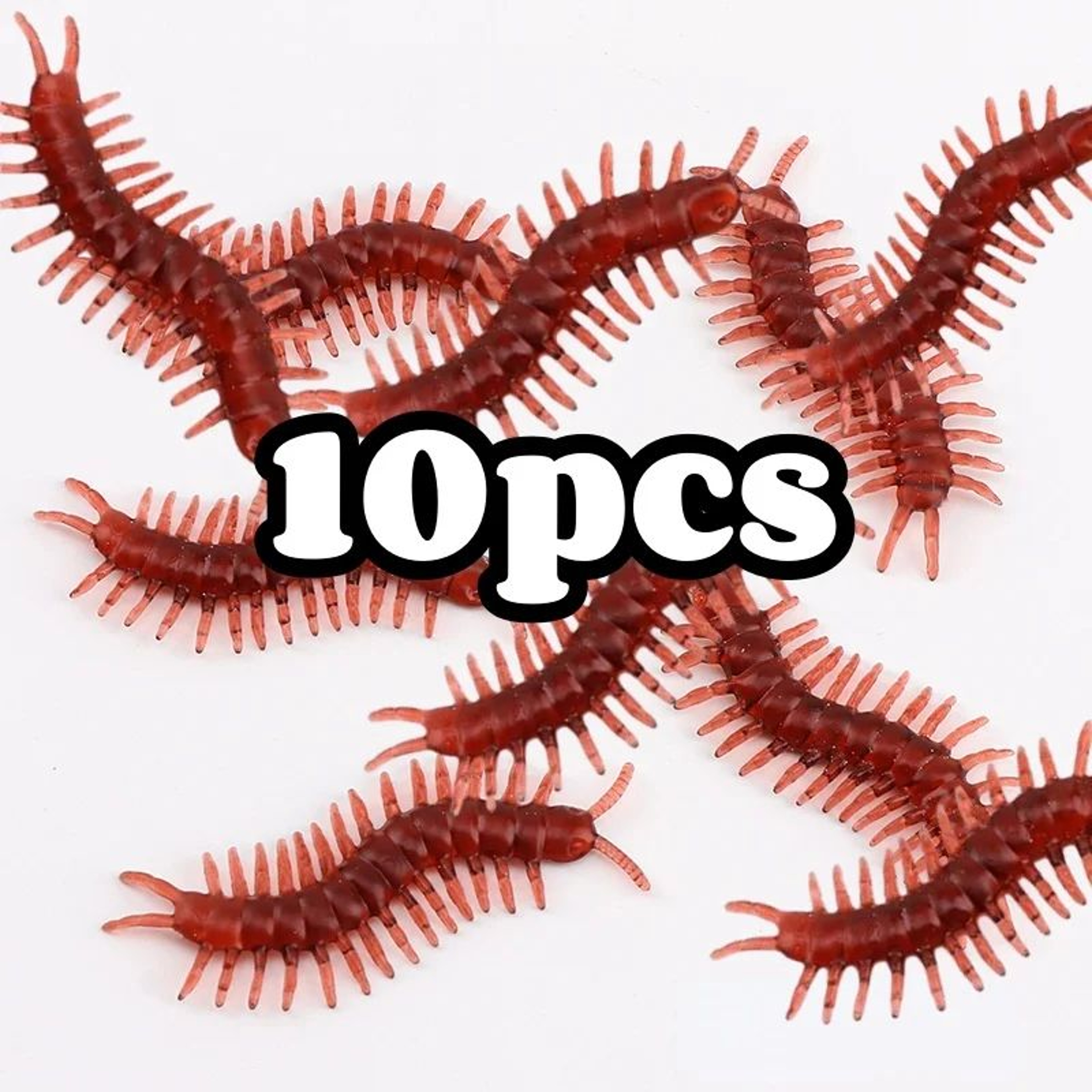 50 Piece Realistic Fake Cockroach Prank Toy Set 8