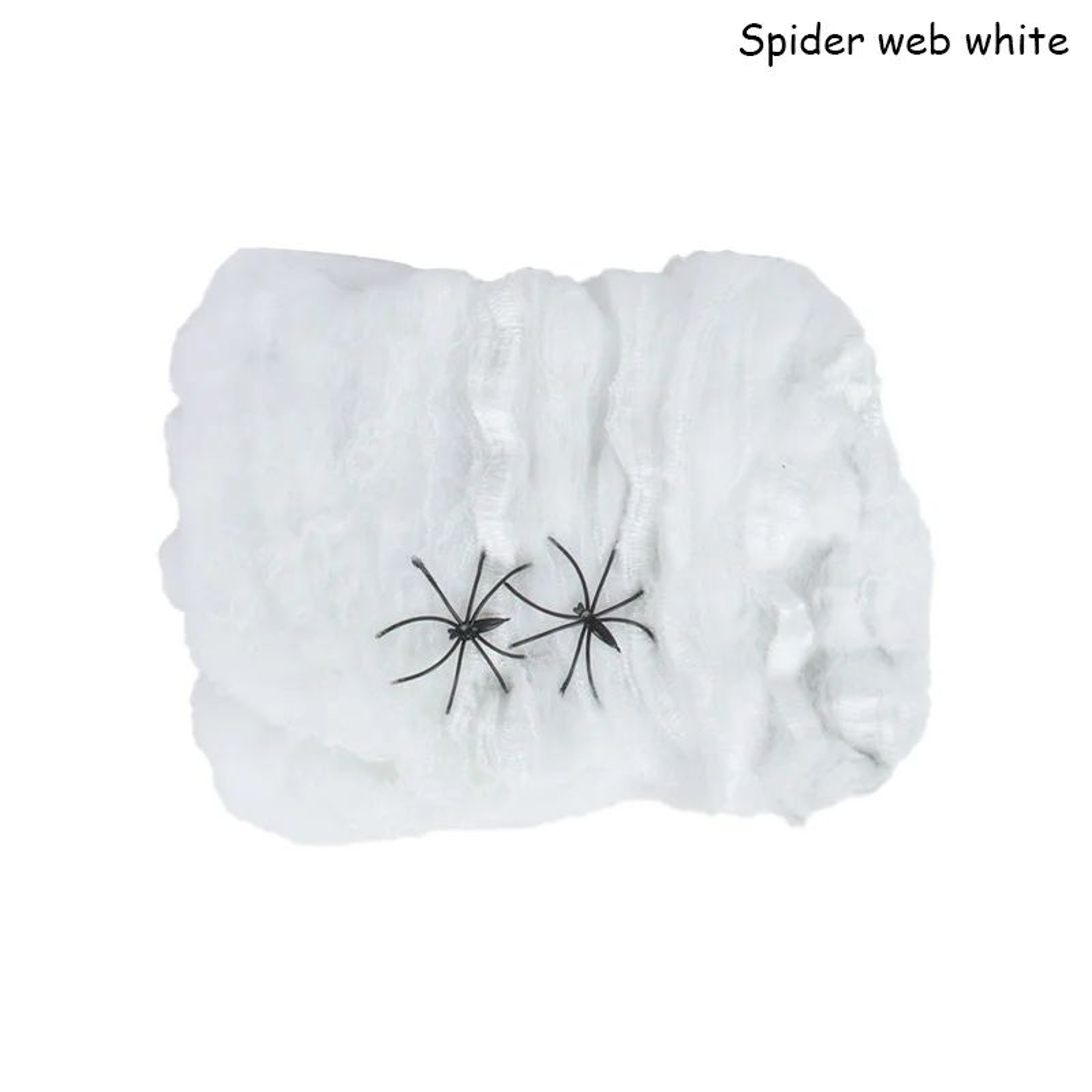 Stretchy Artificial Spider Web Halloween Decor 6