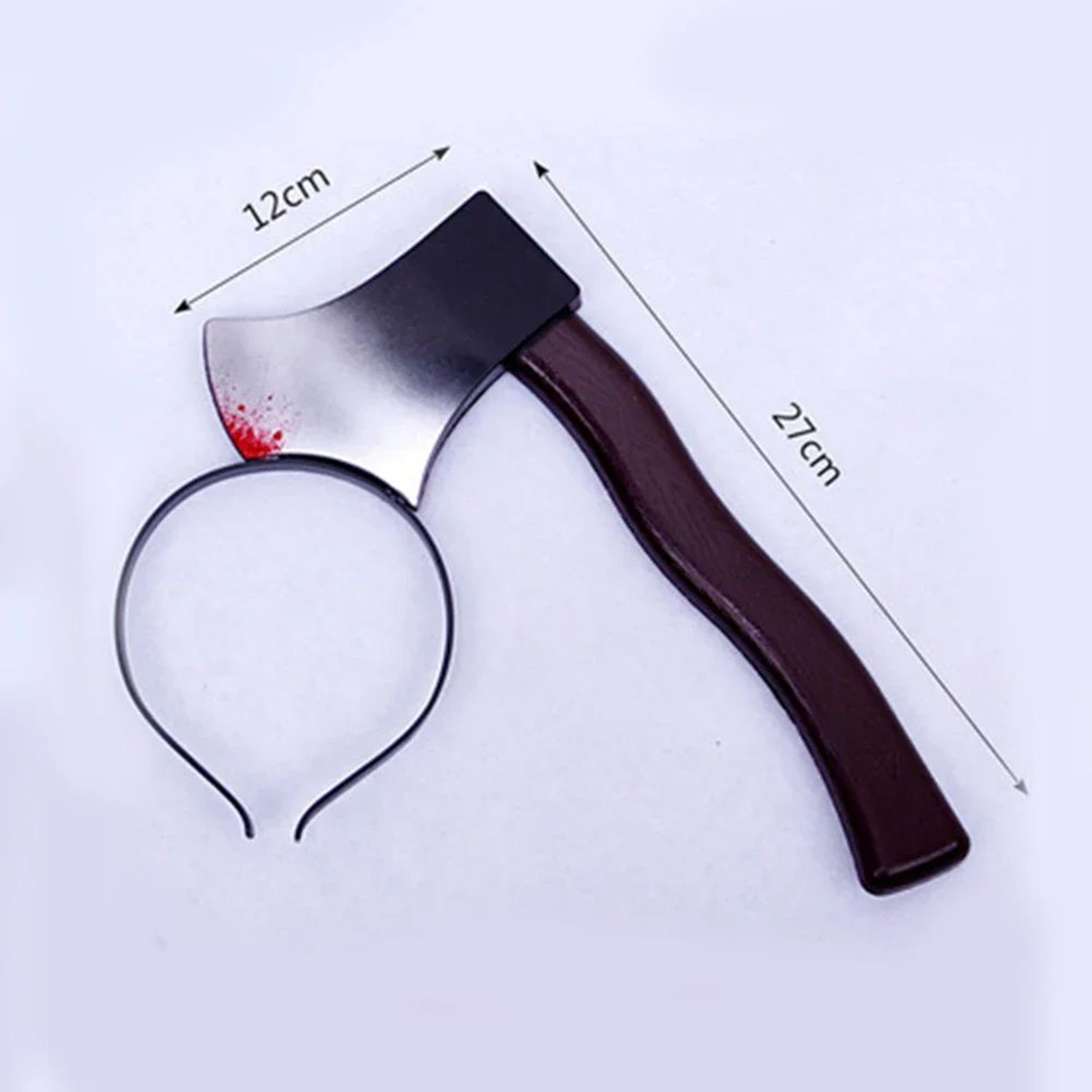 Halloween Bloody Axe Knife Headband Costume 8