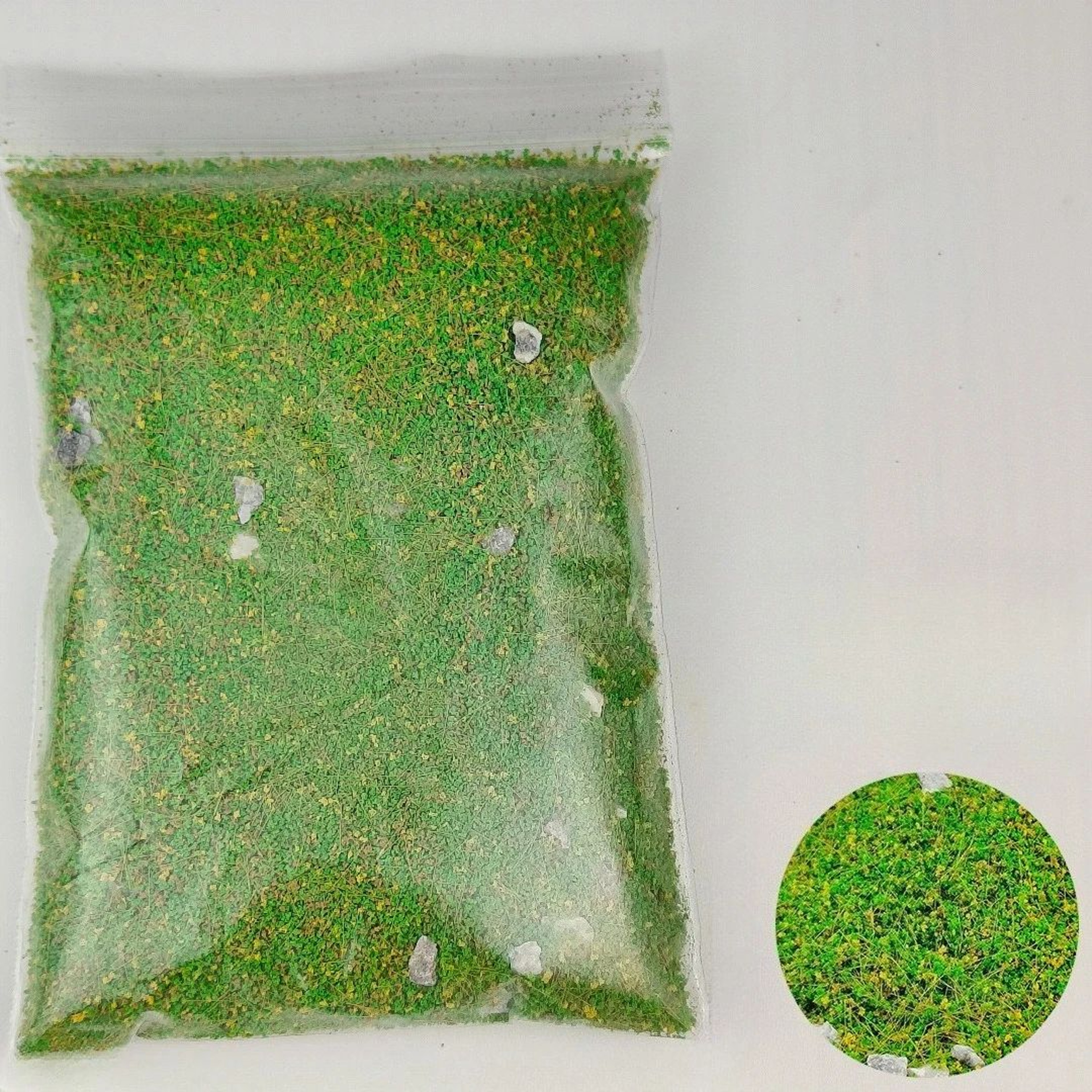 Realistic Grass And Stone Miniature Scenery Mix 6