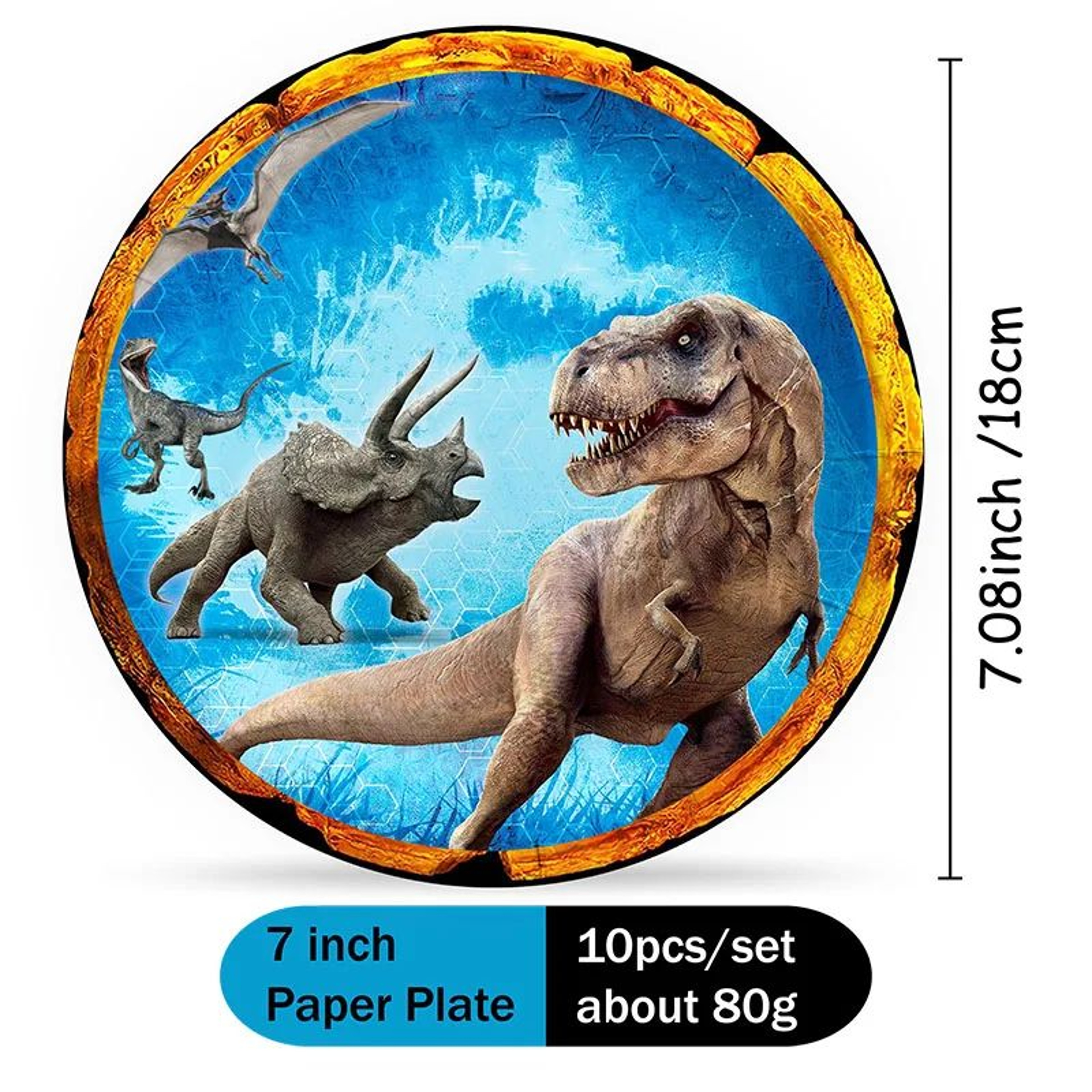 Jurassic Dinosaur Birthday Party Decoration Set 5