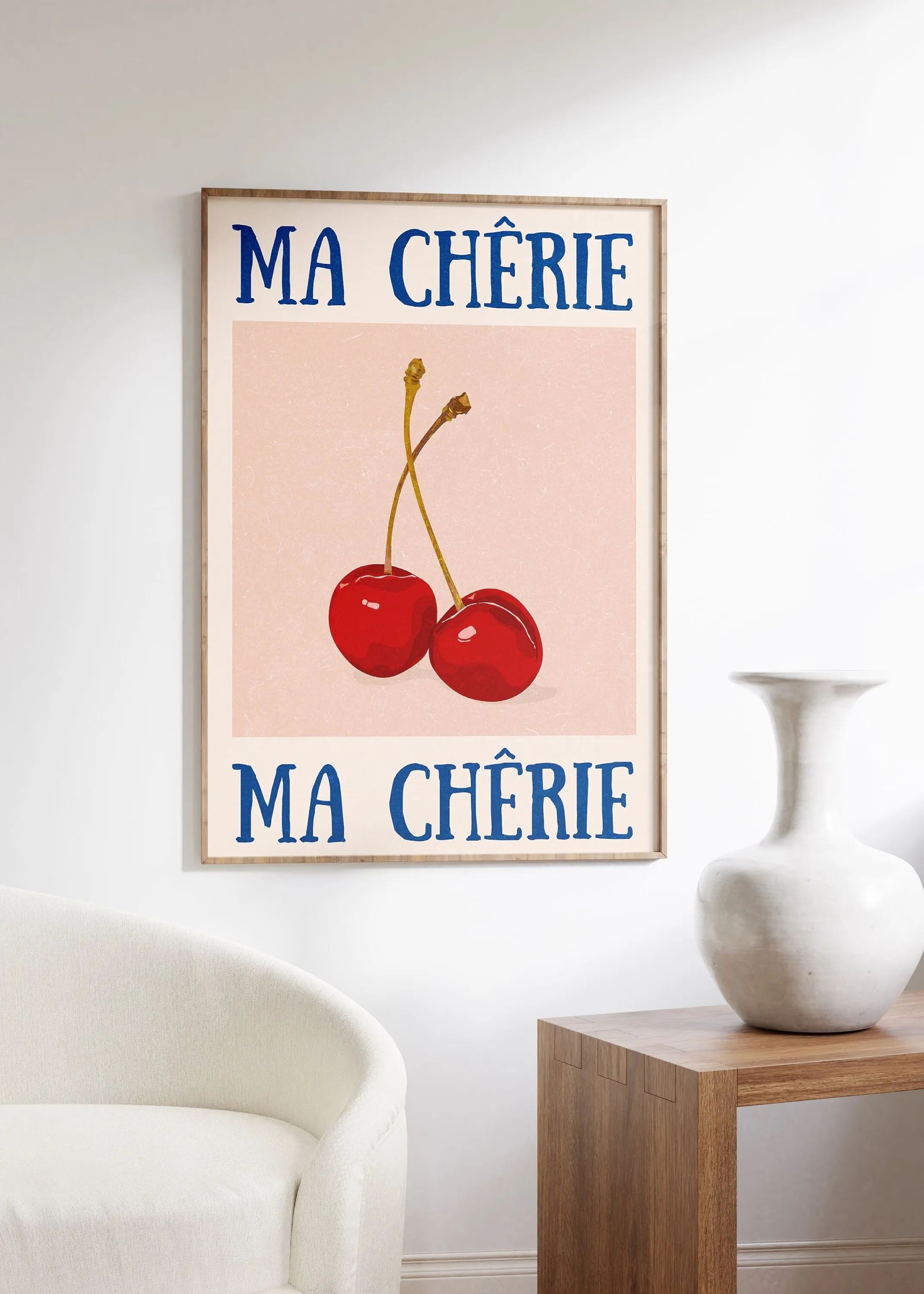 Amore Green Striped Wine Kitchen Wall Art 14