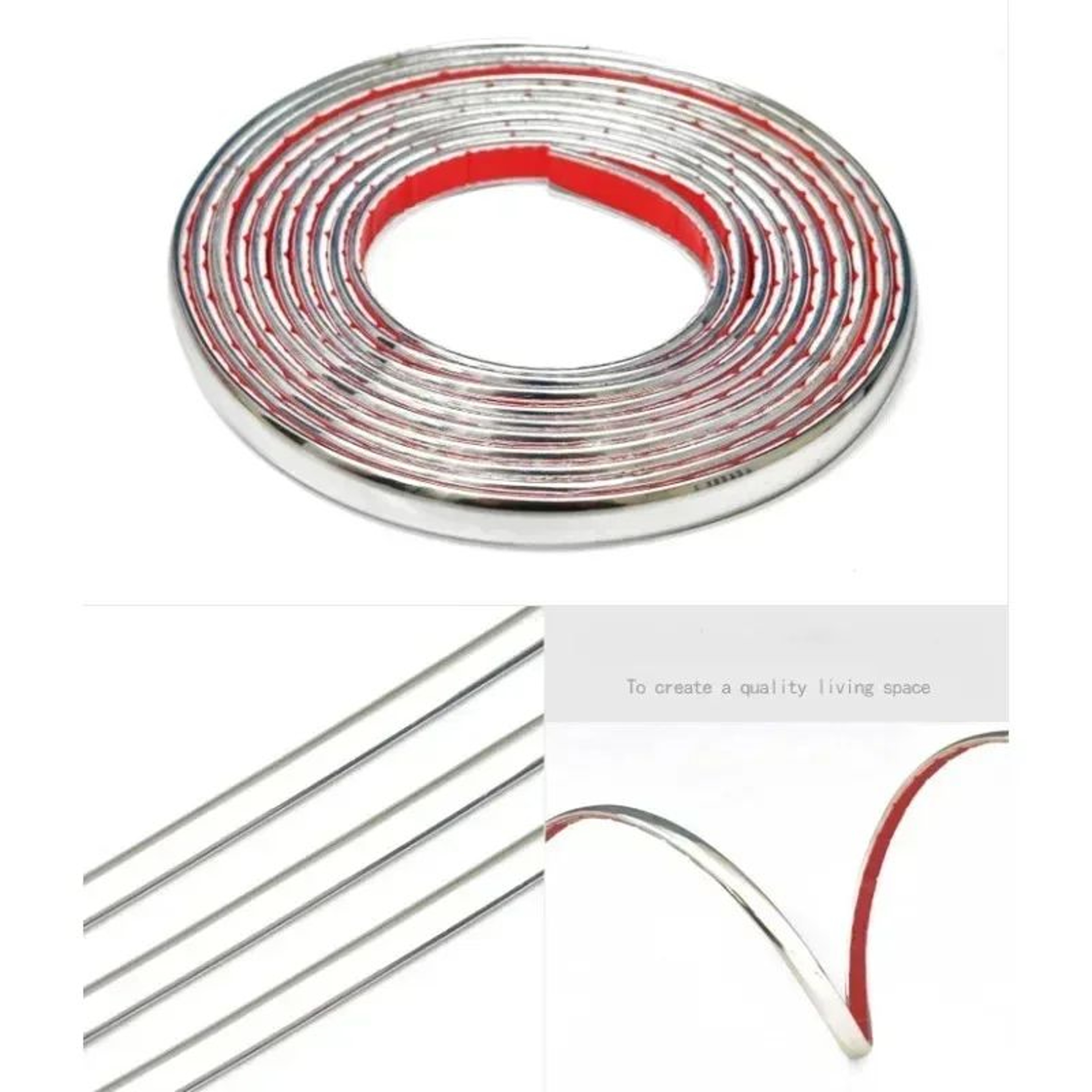 Self Adhesive PVC Mirror Frame Molding Trim 8