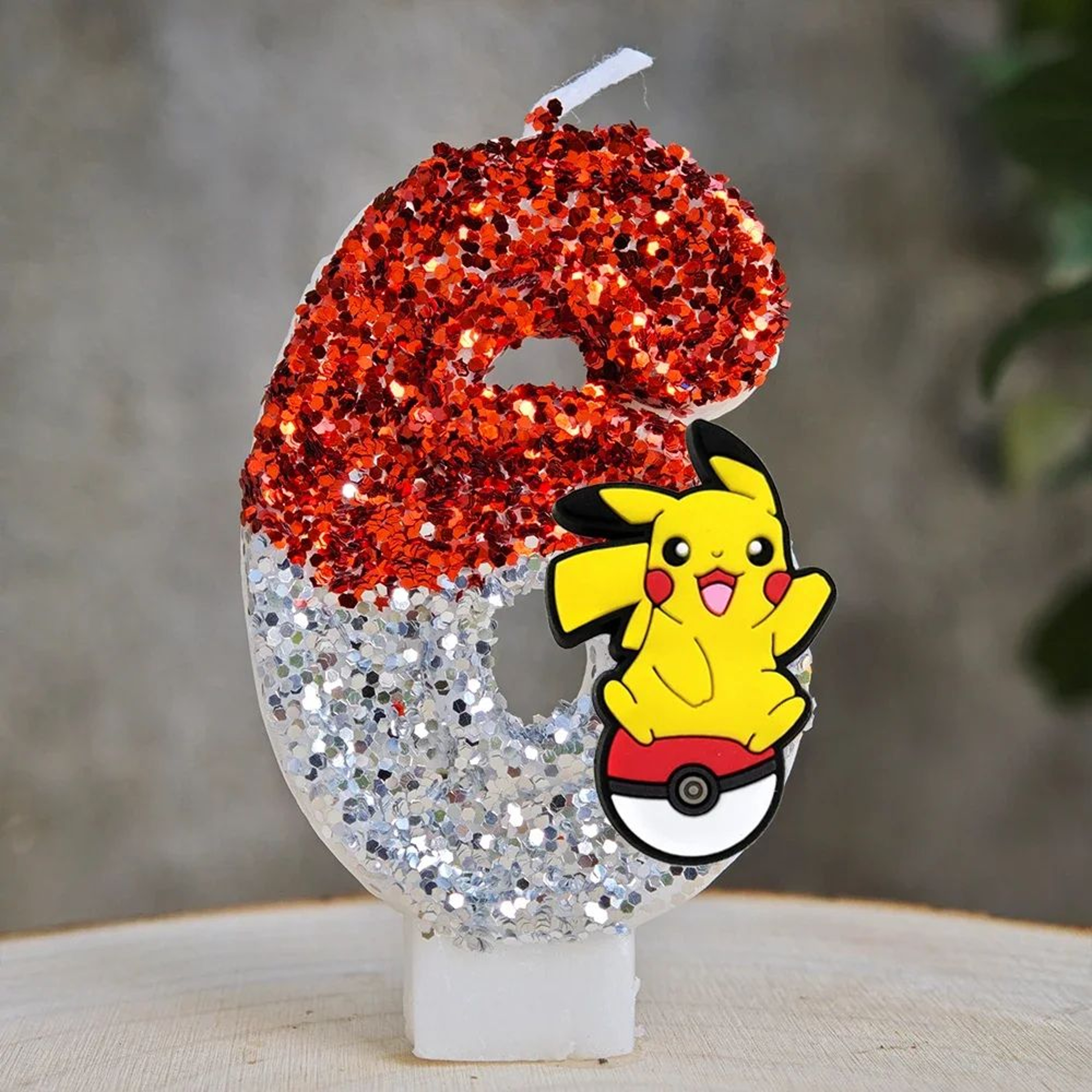 Cute Pokemon Cartoon Birthday Cake Candle 6