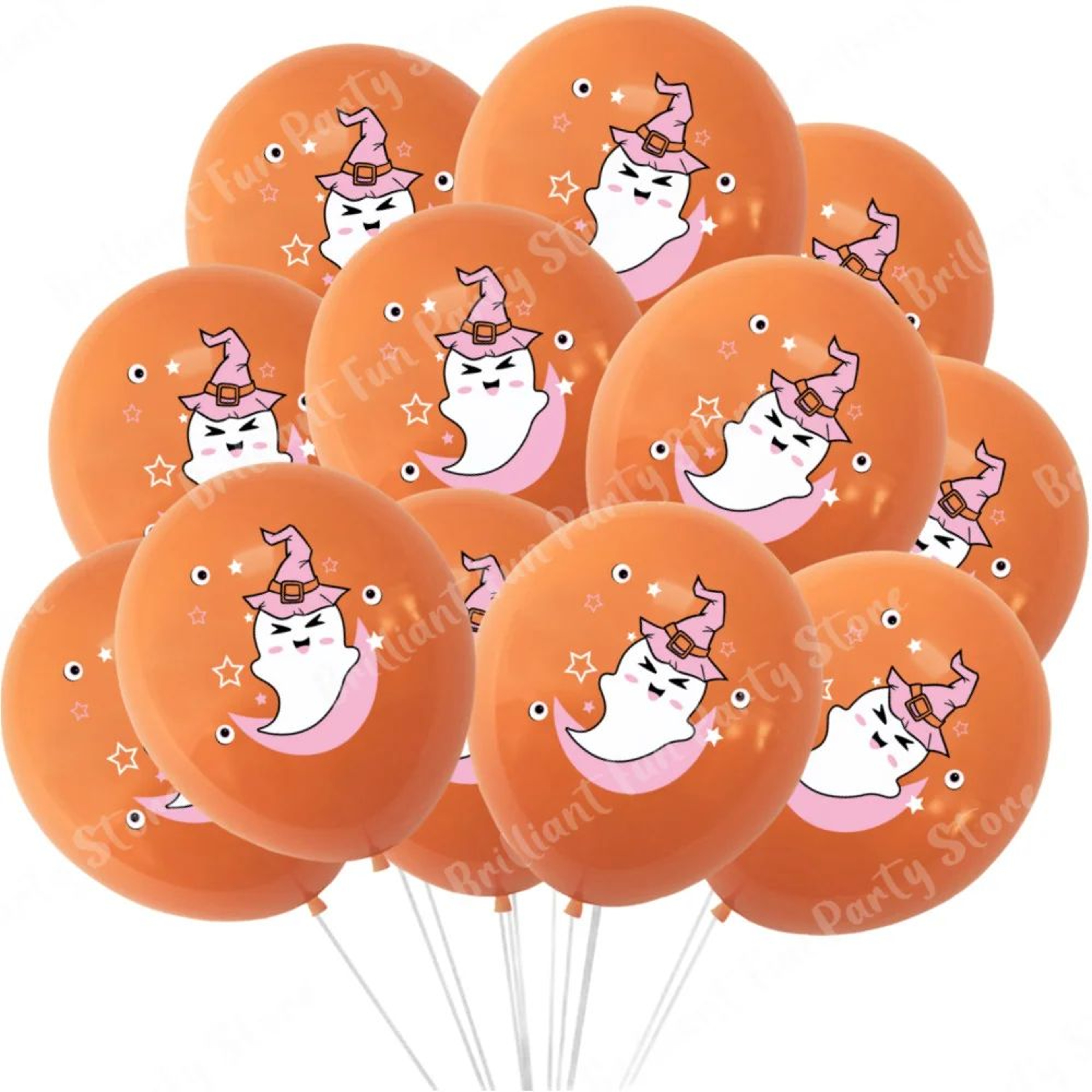 Halloween 12 Inch Latex Party Balloons 16