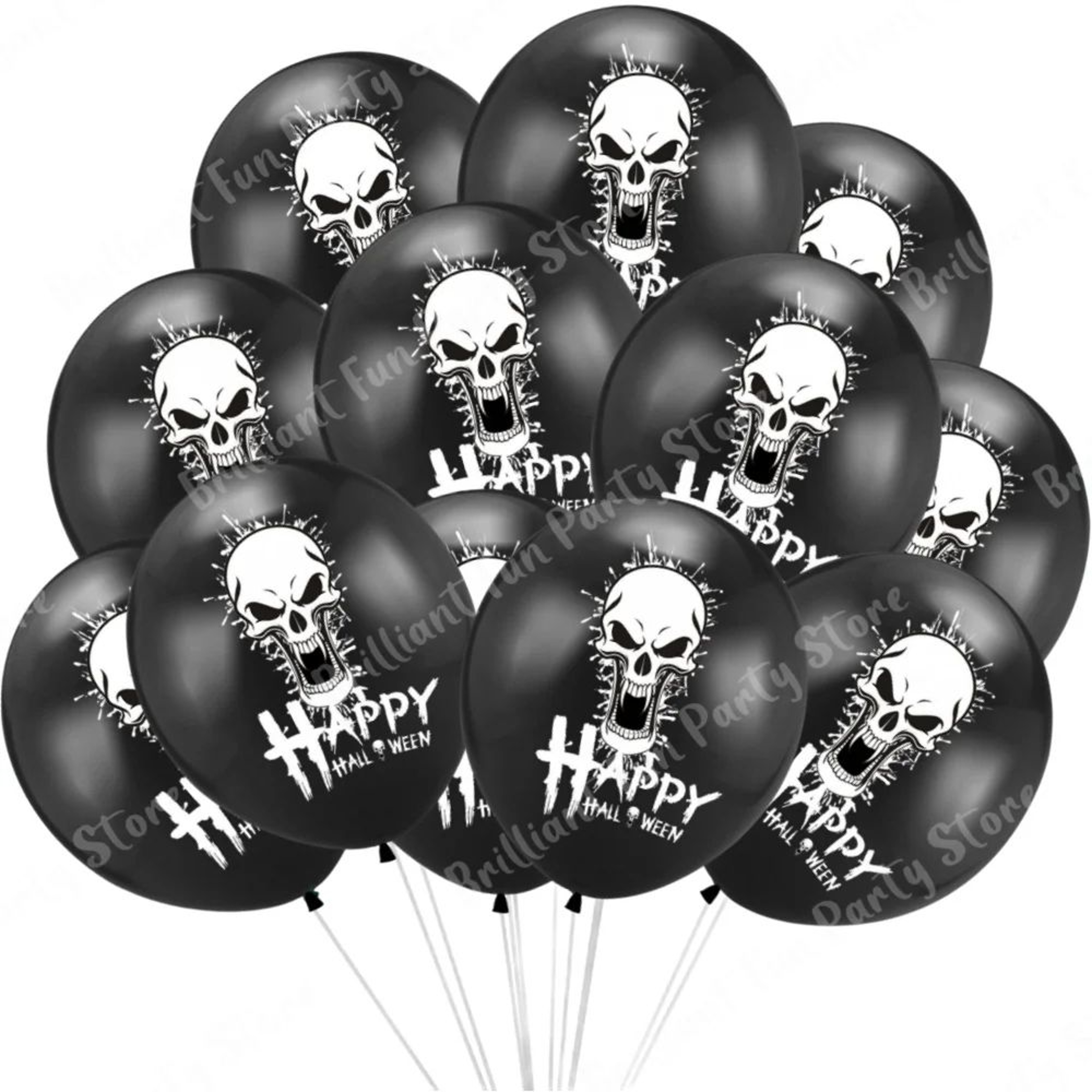 Halloween 12 Inch Latex Party Balloons 9
