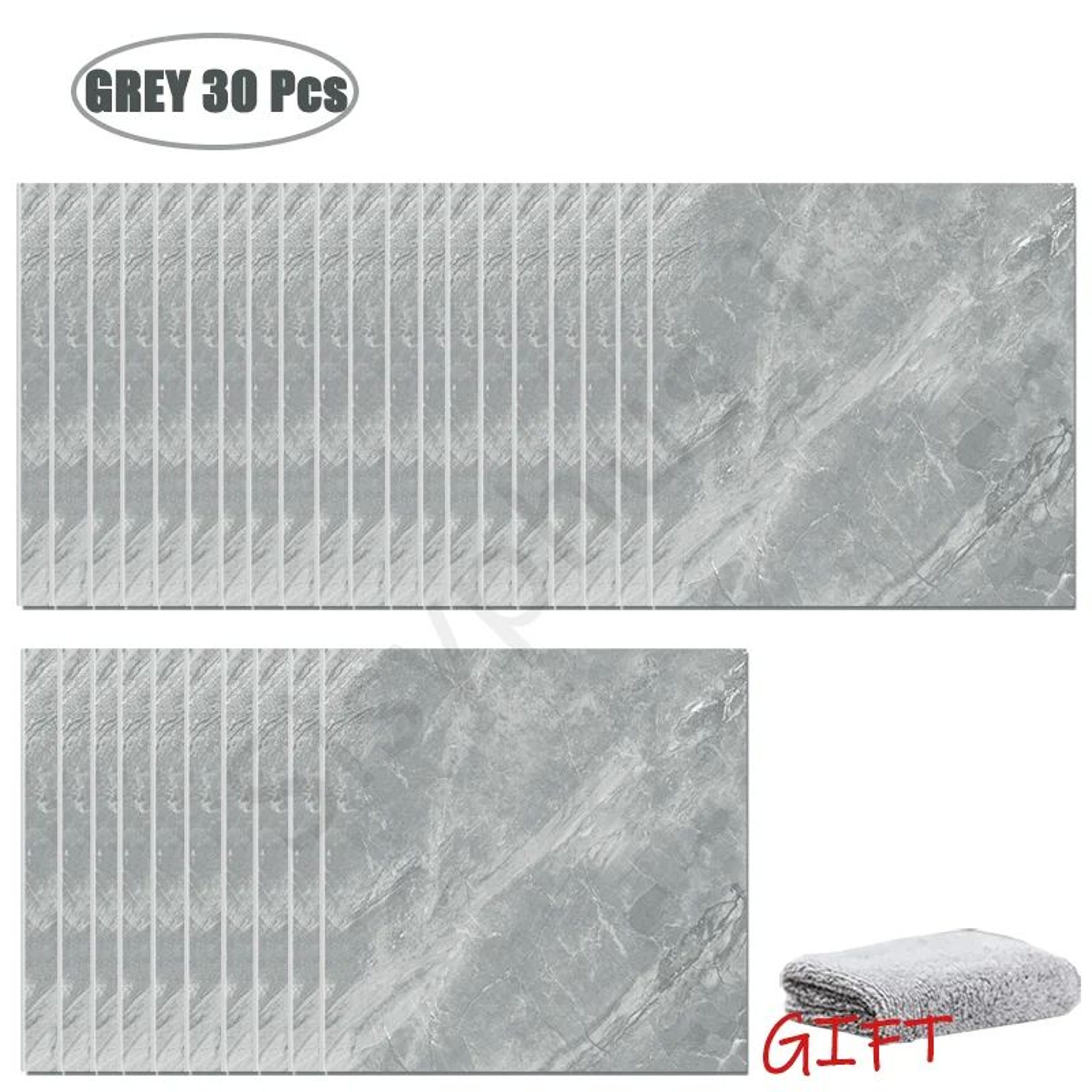 Marble Self Adhesive Waterproof Tile Stickers 17