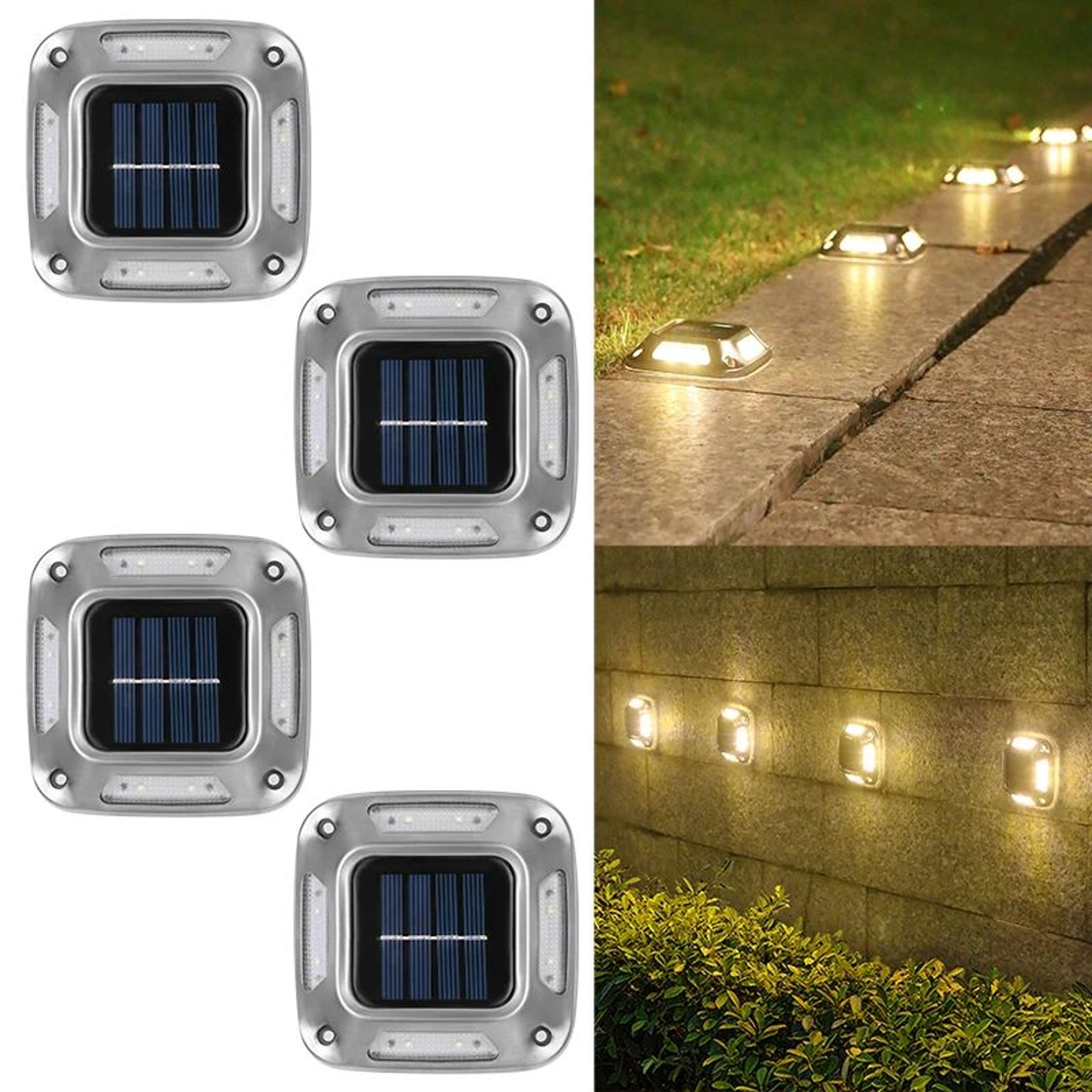 Solar 8 LED Waterproof Dock Lights 9