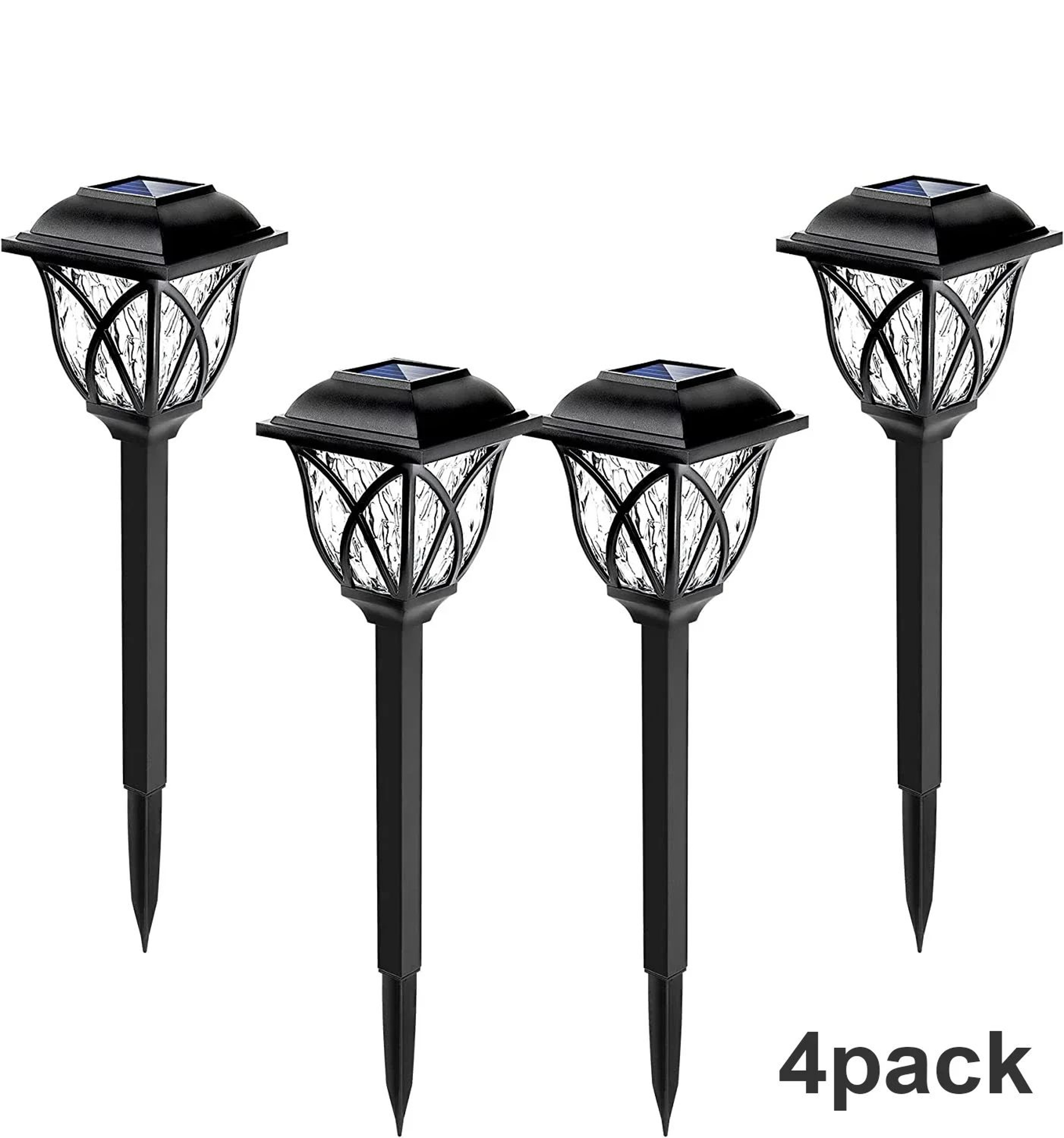 Bright Waterproof Solar Pathway Yard Lights 8