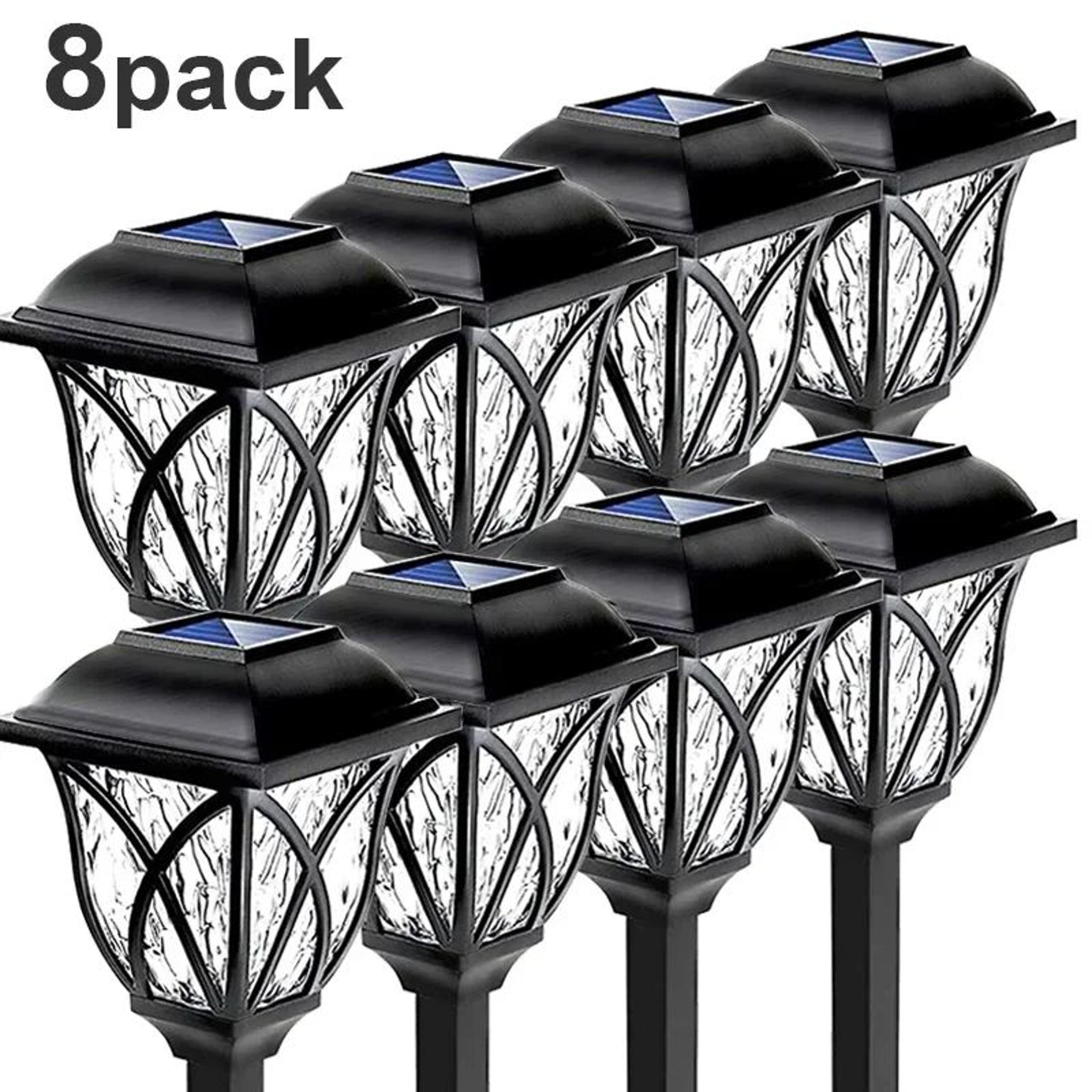 Bright Waterproof Solar Pathway Yard Lights 10