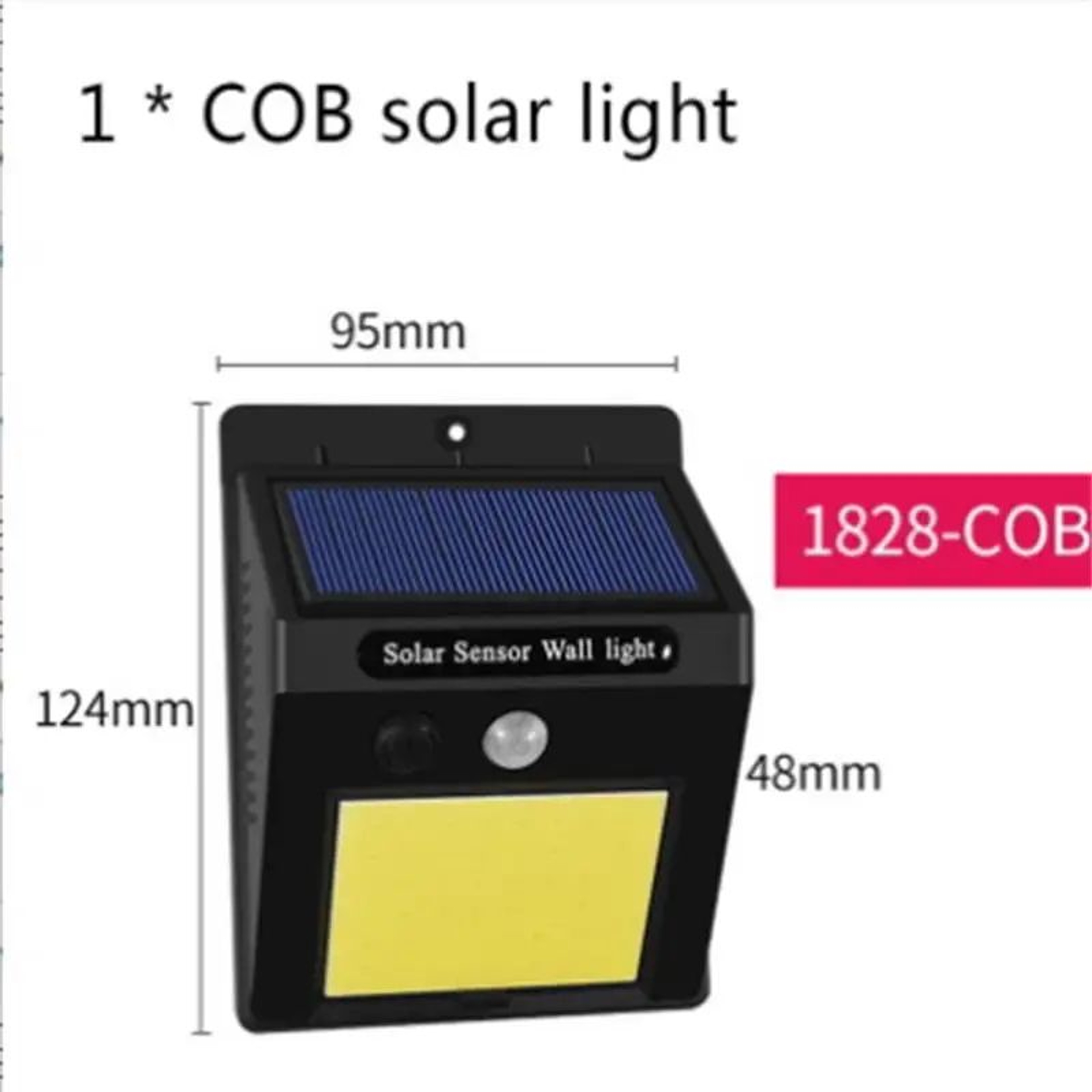 100 LED Solar Motion Sensor Outdoor Light 7